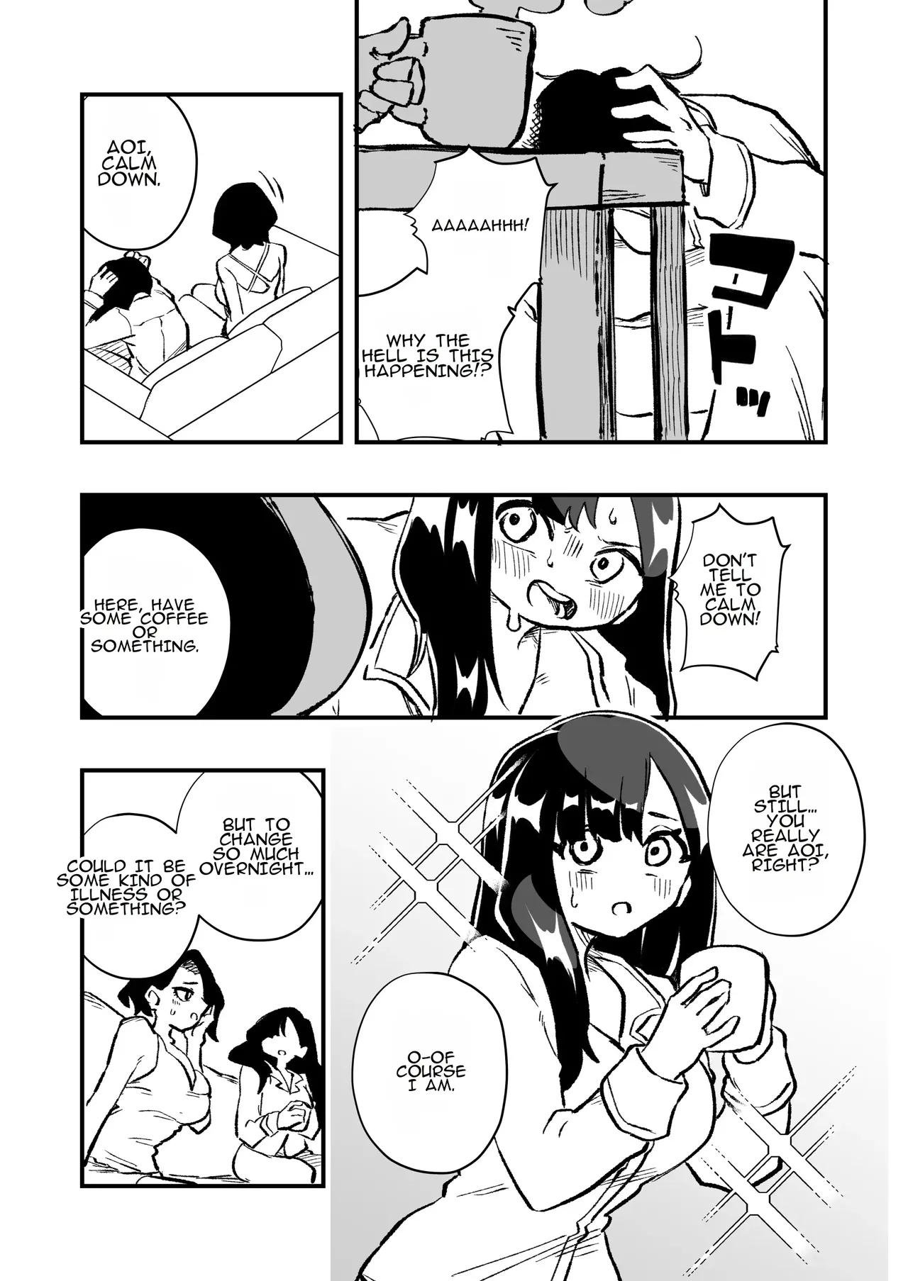 Nyotaika → Otto Shikkaku Uwaki Aite to no Dorei Musume e | Gender Swap → Disqualified as a Husband: Turned into a Slave Girl for His Wife's Lover page 5 full
