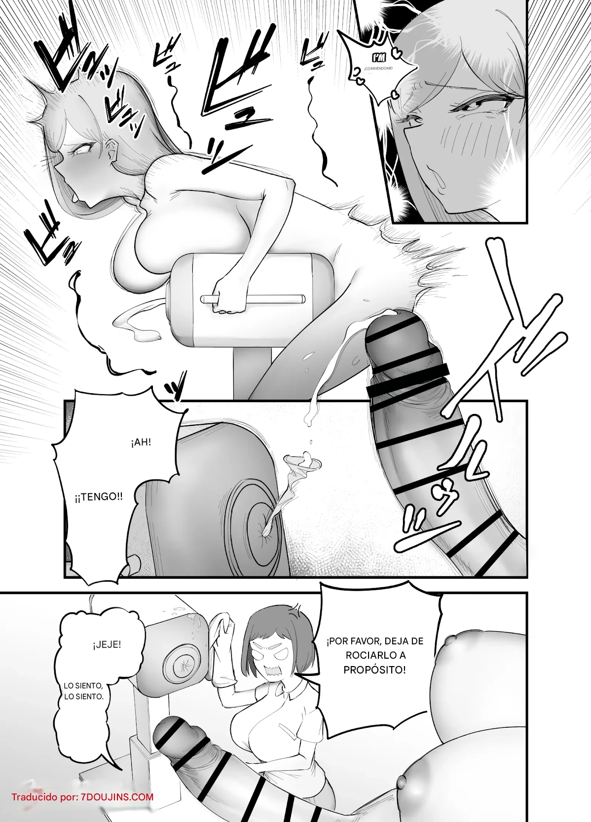 Futanari Gimesudaiten no Soujiin Beit Español page 4 full