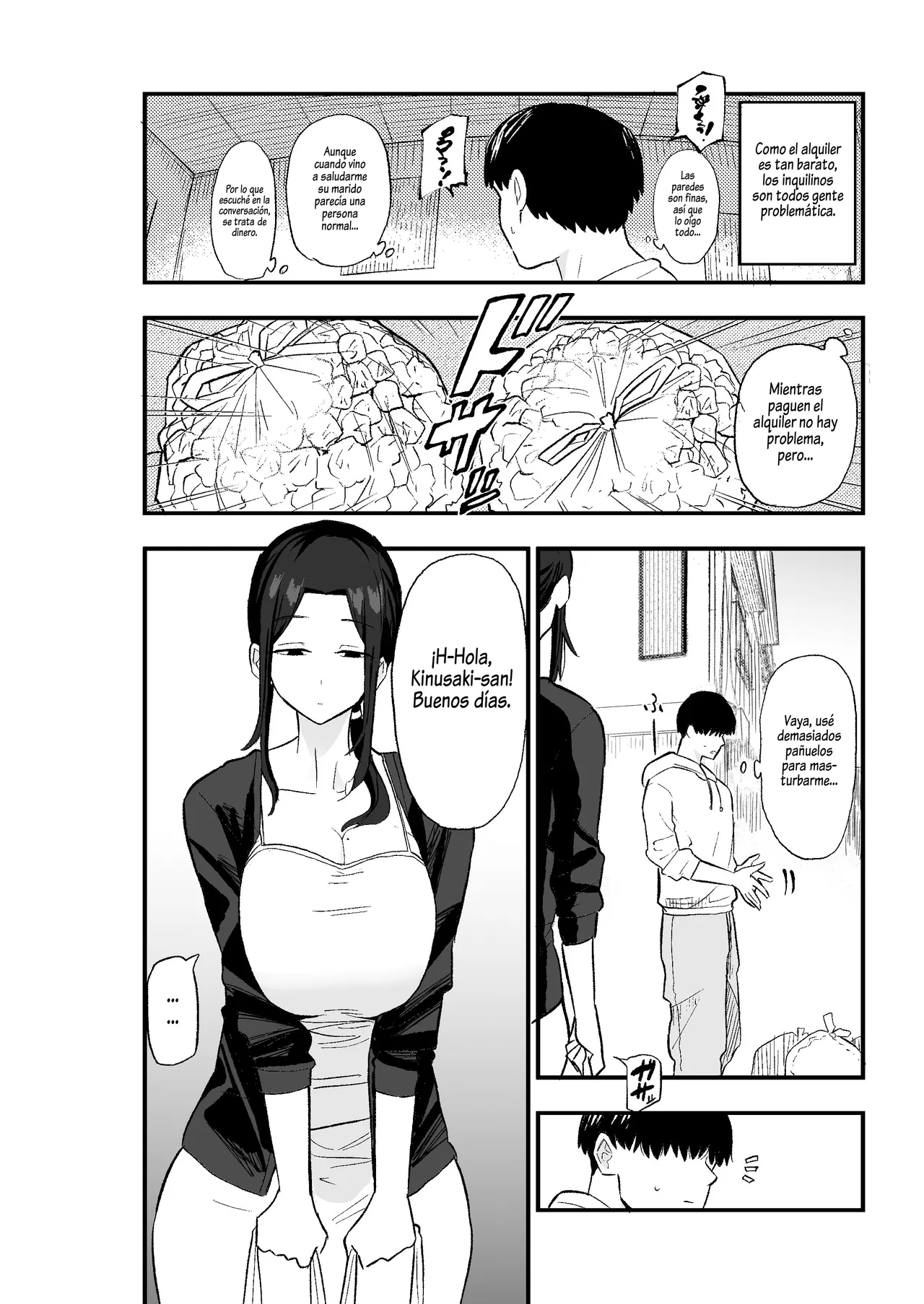Taihai Tsuma׃ Taihaikei Hitotsuma o Yachin Kawari ni Koki Tsukaeru Hanashi｜Esposa Decadente׃ Una Historia sobre una Decadente Mujer Casada que Puede Ser Usada Sexualmente como Pago del Alquiler page 7 full