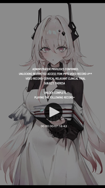 PRTS Kiroku Shiryou Theresa Shikyuu-kou Shikan-zai Hiwa  | PRTS Record Files: Theresa – The Secret Story of the Cervical Relaxant cover
