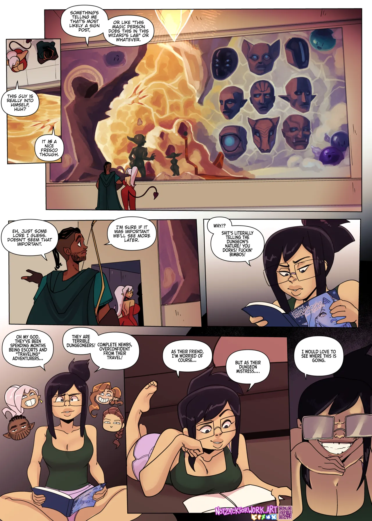 Selfies &amp; Sorcery 3.5 page 10 full
