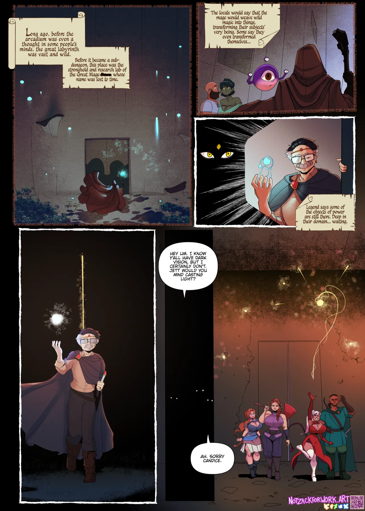 Selfies &amp; Sorcery 3.5 page 5 full