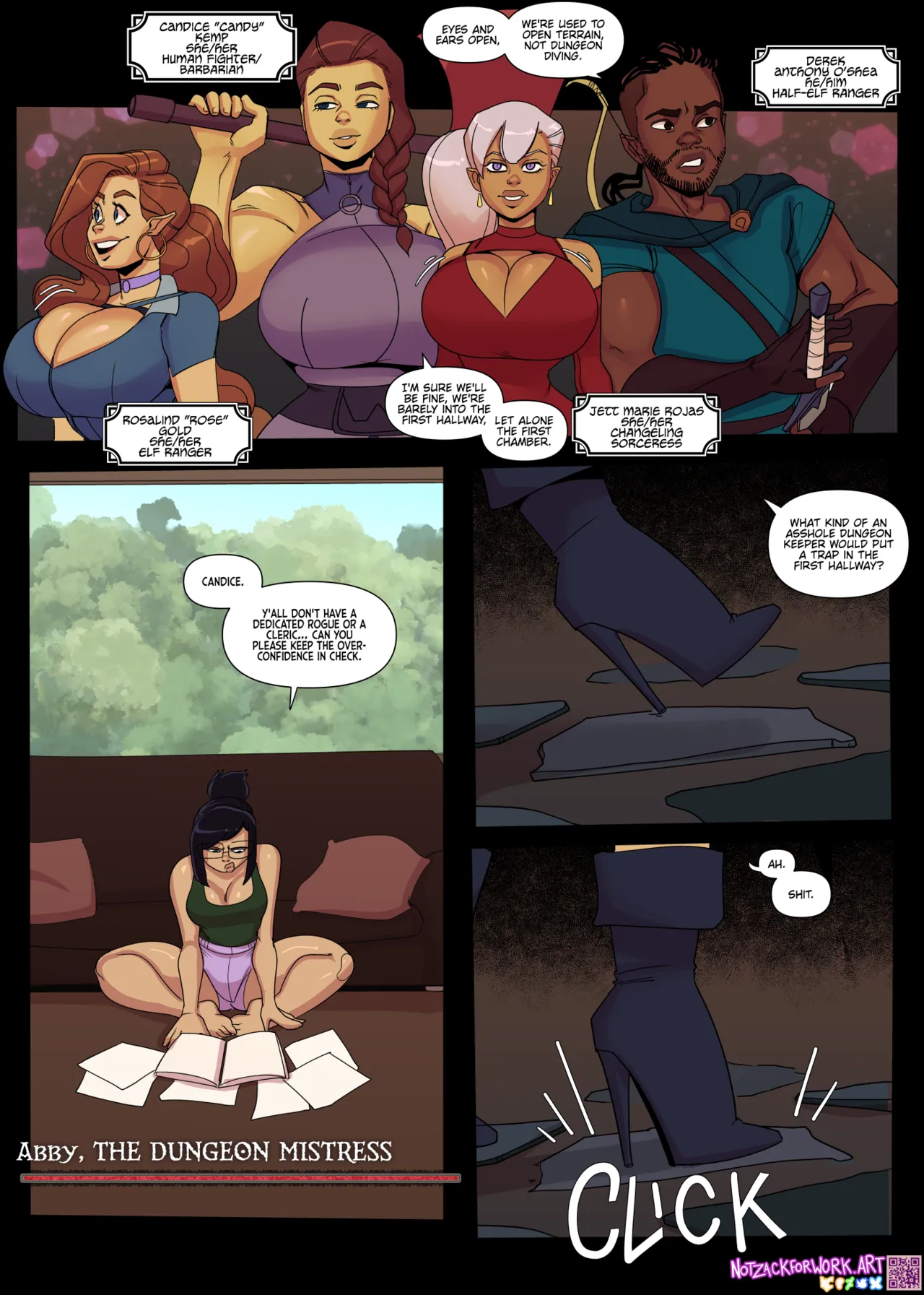 Selfies &amp; Sorcery 3.5 page 6 full
