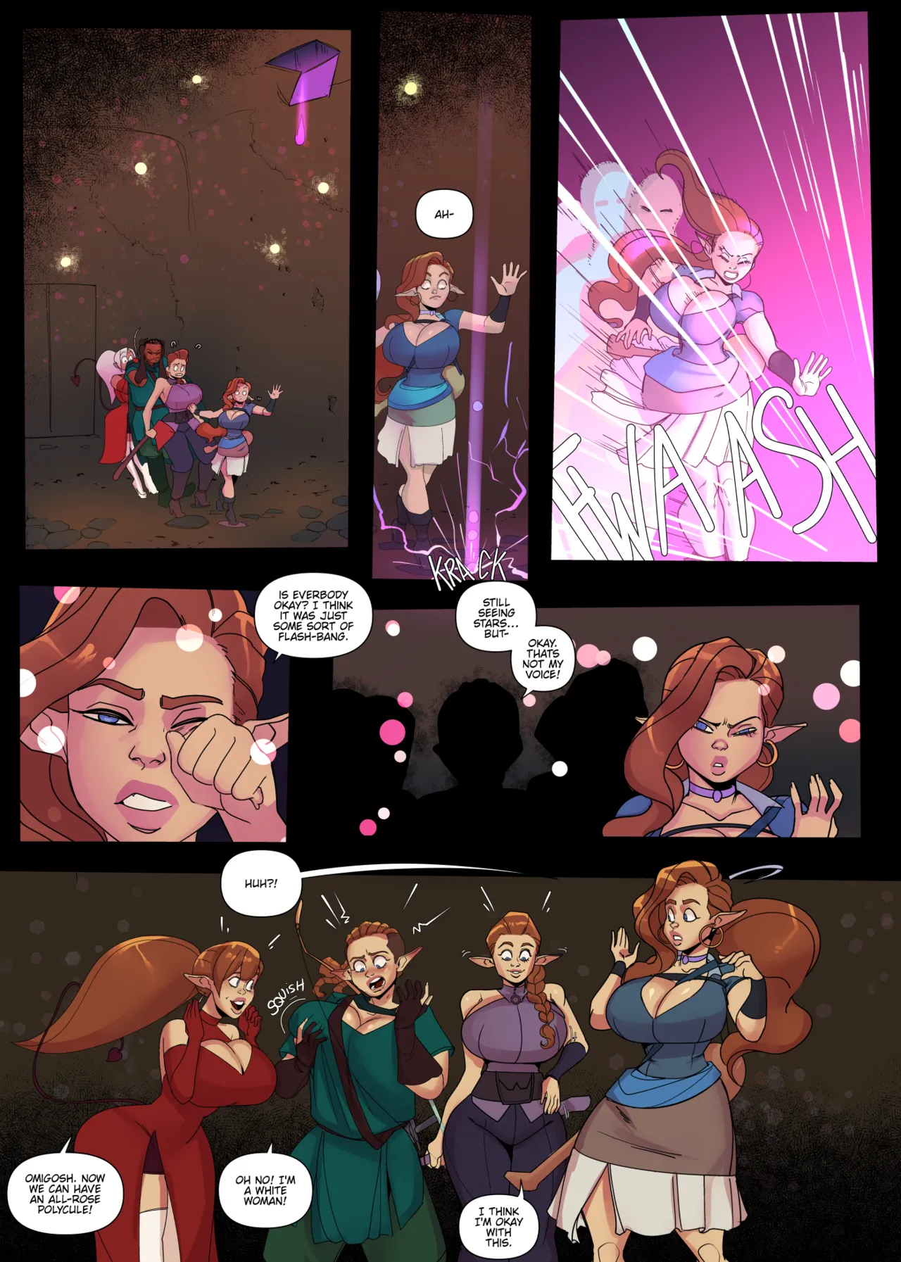 Selfies &amp; Sorcery 3.5 page 7 full