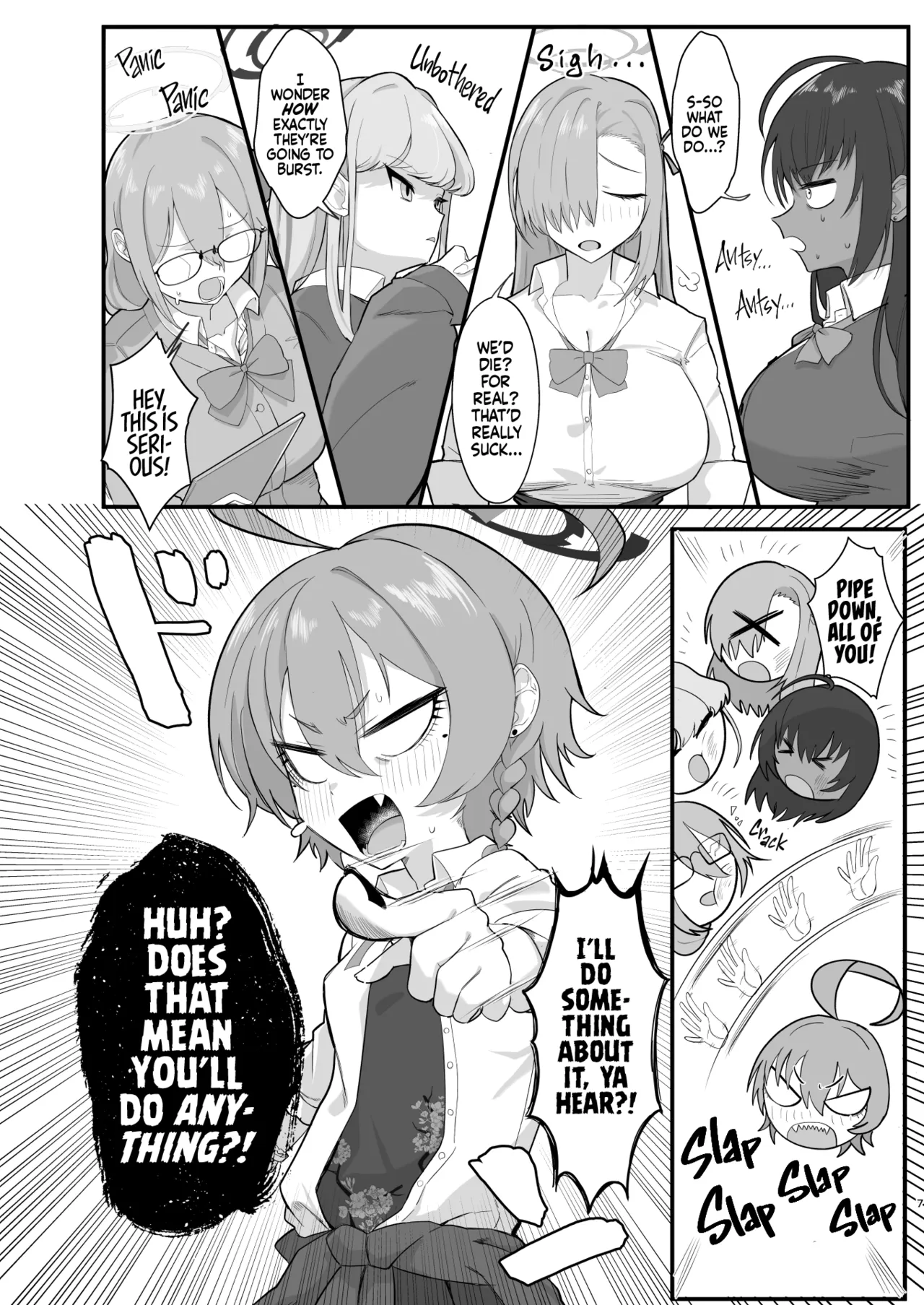 Yarasete!! Neru Senpai | Neru! Please Let Us Hit! page 6 full