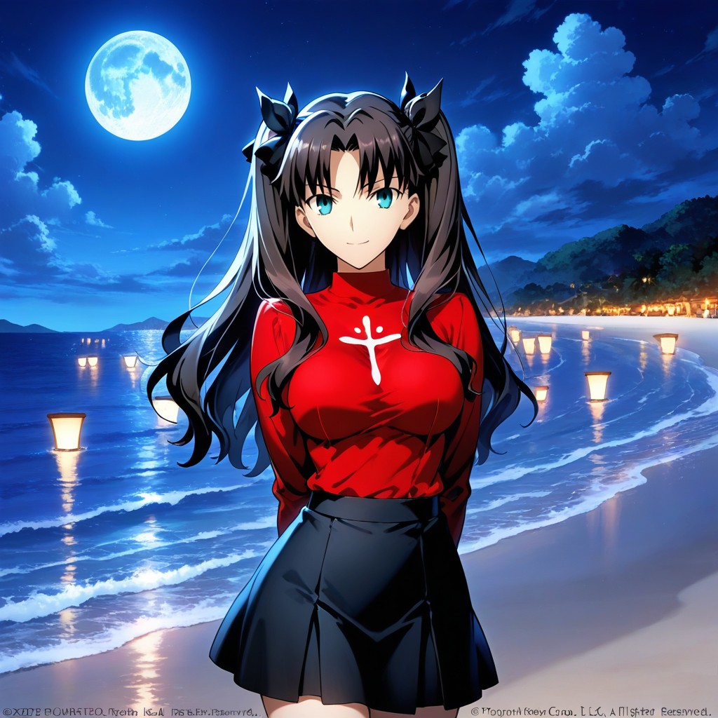 Rin Tohsaka From Fate/Stay Night - Tentacles Opening page 2 full