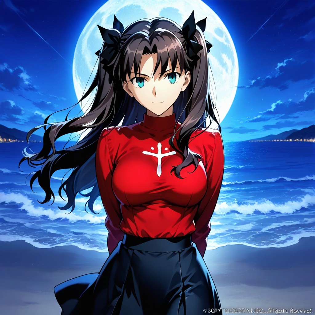 Rin Tohsaka From Fate/Stay Night - Tentacles Opening page 3 full