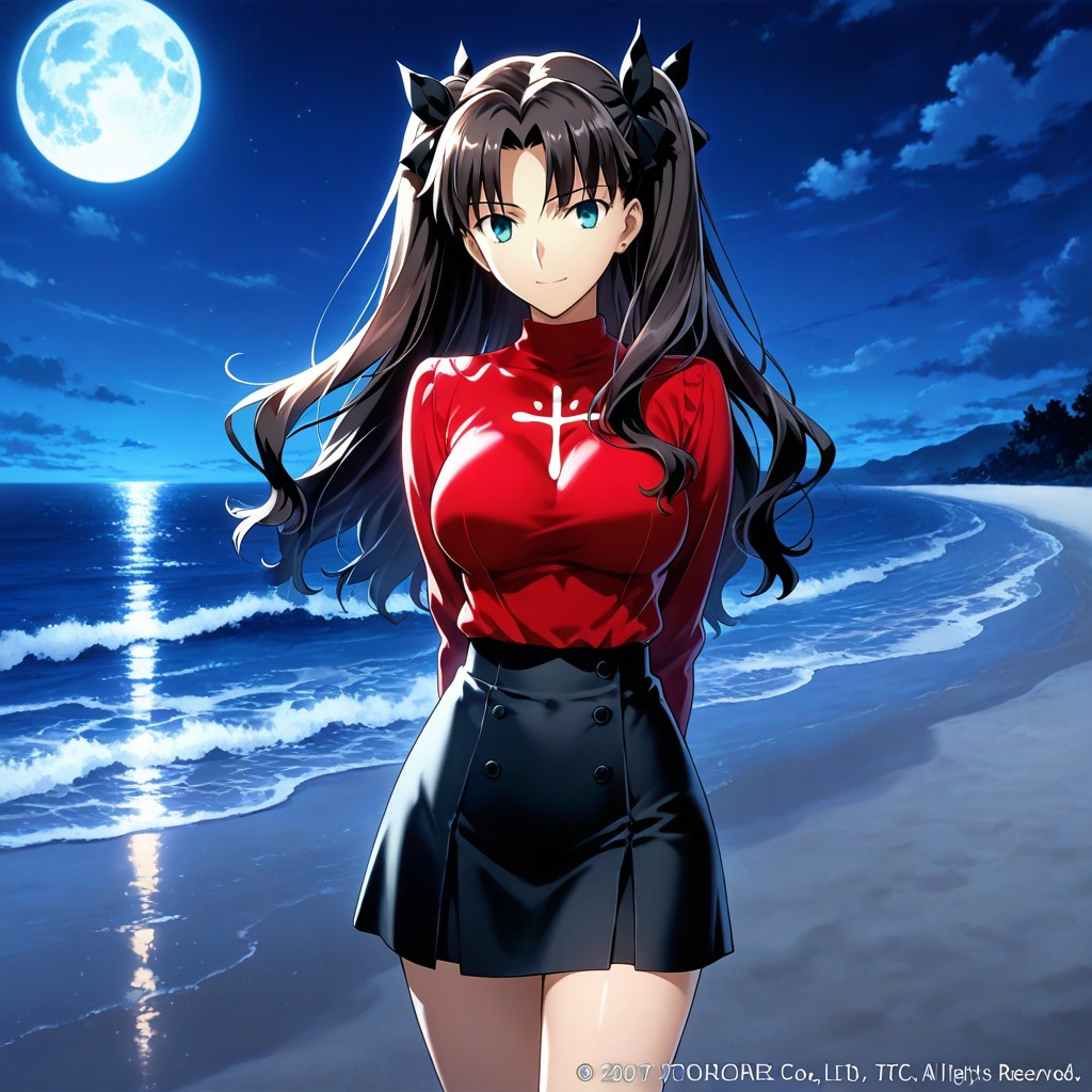 Rin Tohsaka From Fate/Stay Night - Tentacles Opening page 4 full