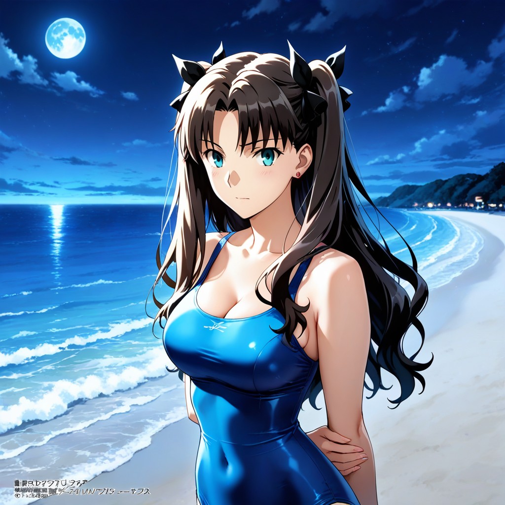 Rin Tohsaka From Fate/Stay Night - Tentacles Opening page 7 full