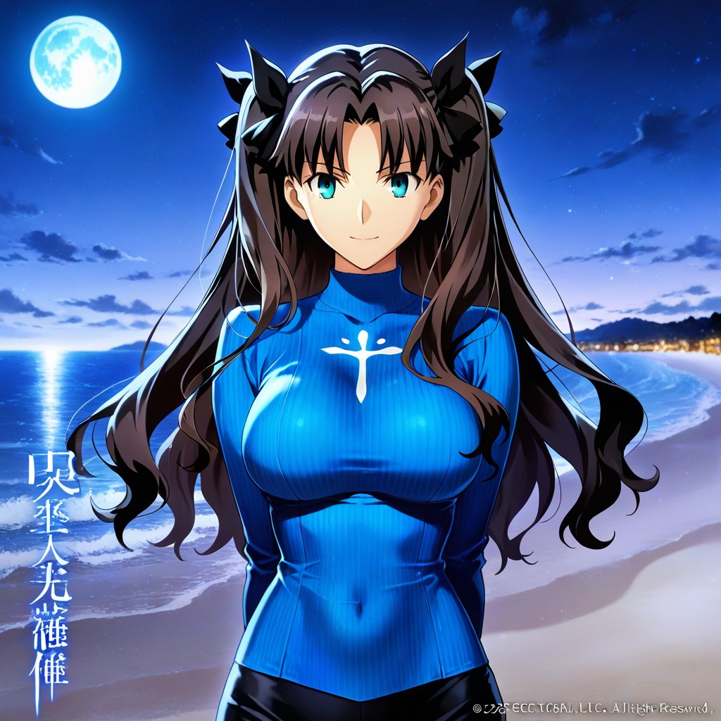 Rin Tohsaka From Fate/Stay Night - Tentacles Opening page 8 full