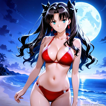 Rin Tohsaka From Fate/Stay Night - Tentacles Opening cover