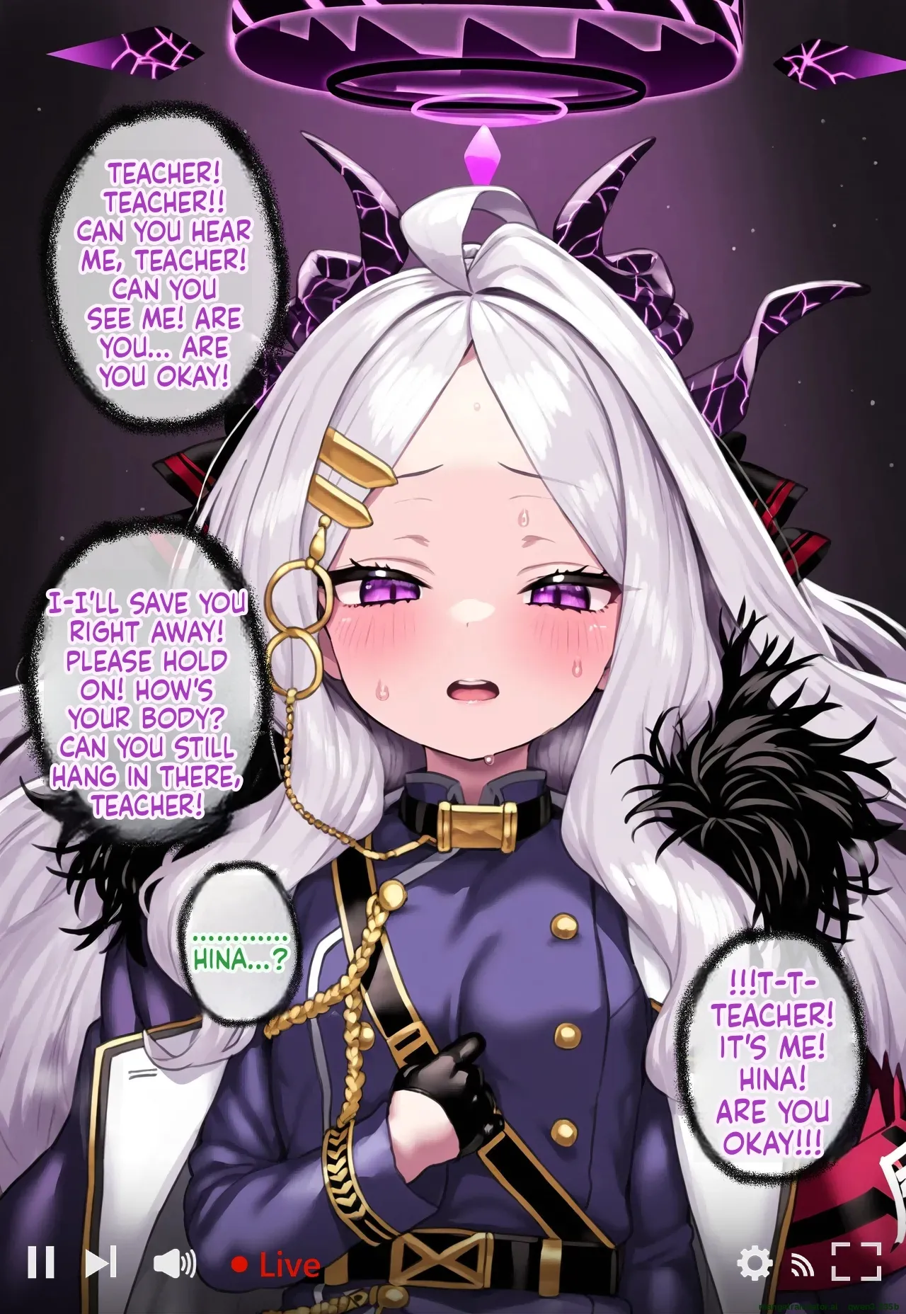 Corruption Files IF Route - Hina and the Black Man's Sexual Showdown page 10 full