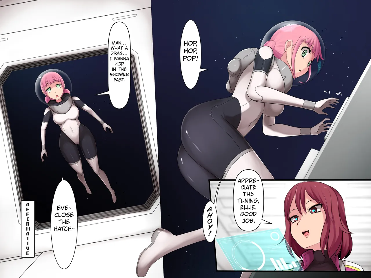 VISITOR X - Kyoufu no Inshoku Alien - The Terrifying, Lustful Tentacle Alien - page 3 full