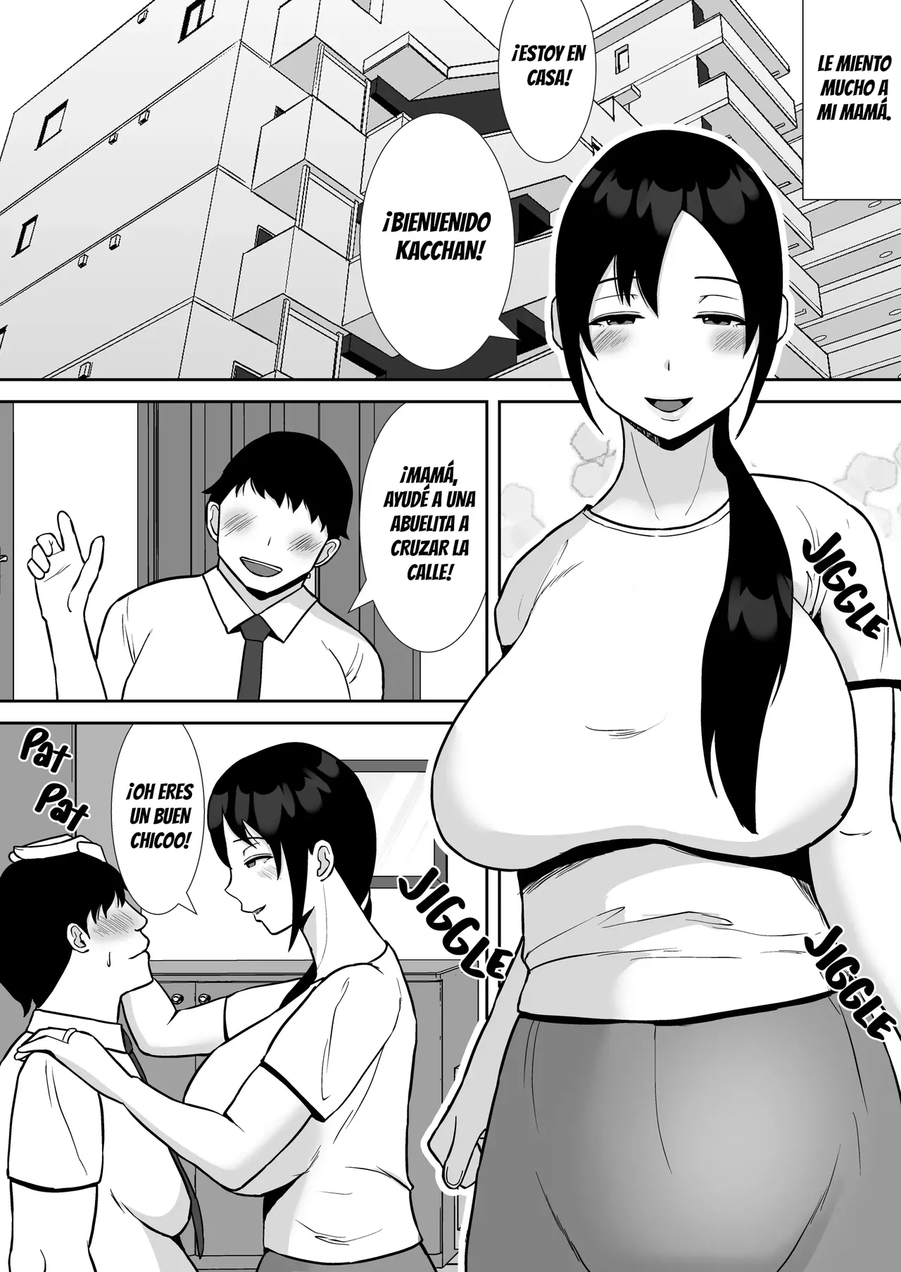 Daisuki na Kaa-san ga, Boku to Naka ga Ii Kinjo no Onii-chan to Tsukiau Koto ni Natta Hanashi｜Cómo Mi Amada Madre Terminó Saliendo con mi Amgo de la Infancia page 3 full