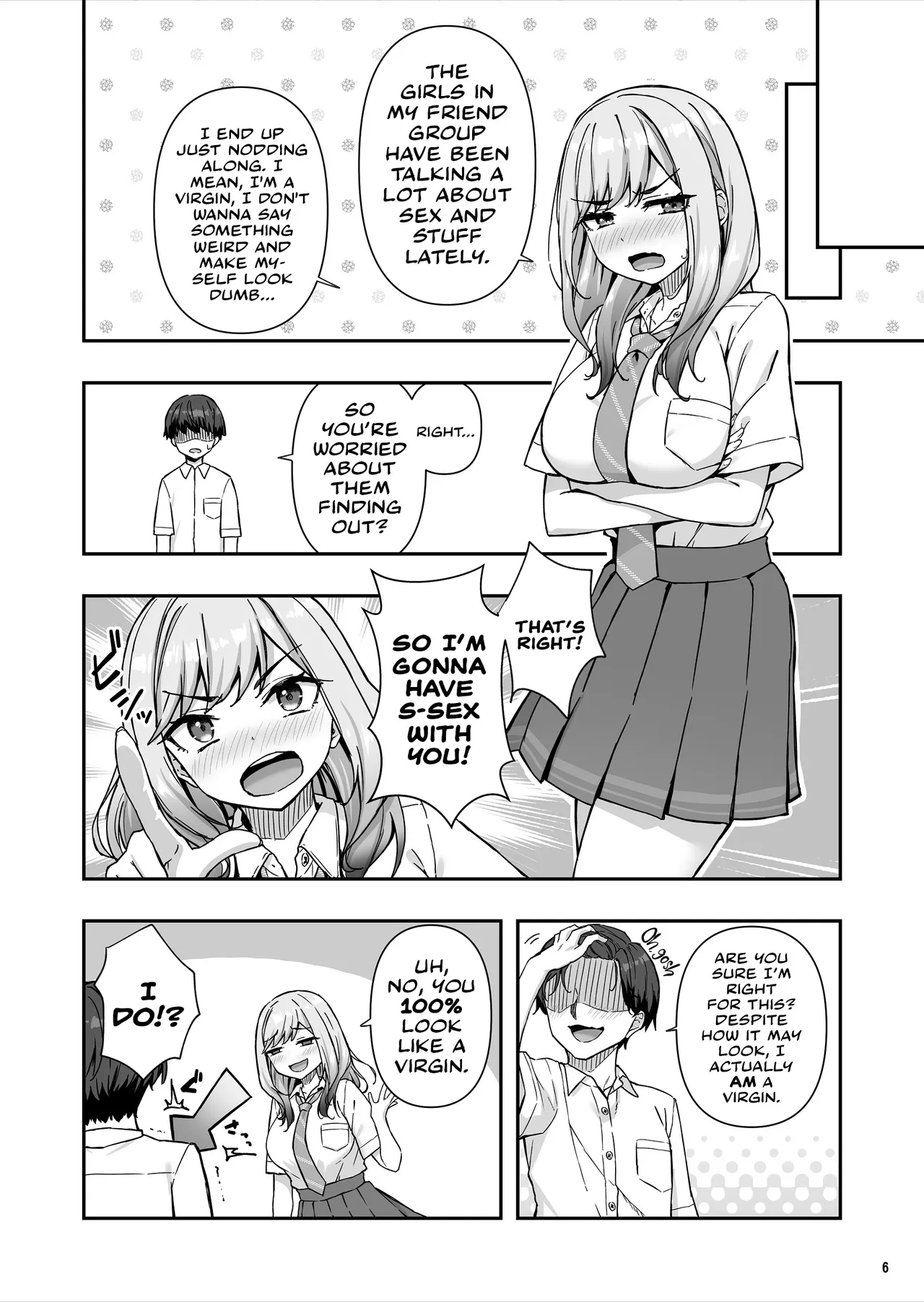 The Delinquent Gyaru That I Fantasize About Found Out! | Furyou Gal de Ero Mousou Shitetara Honnin ni Bareta Ken page 7 full