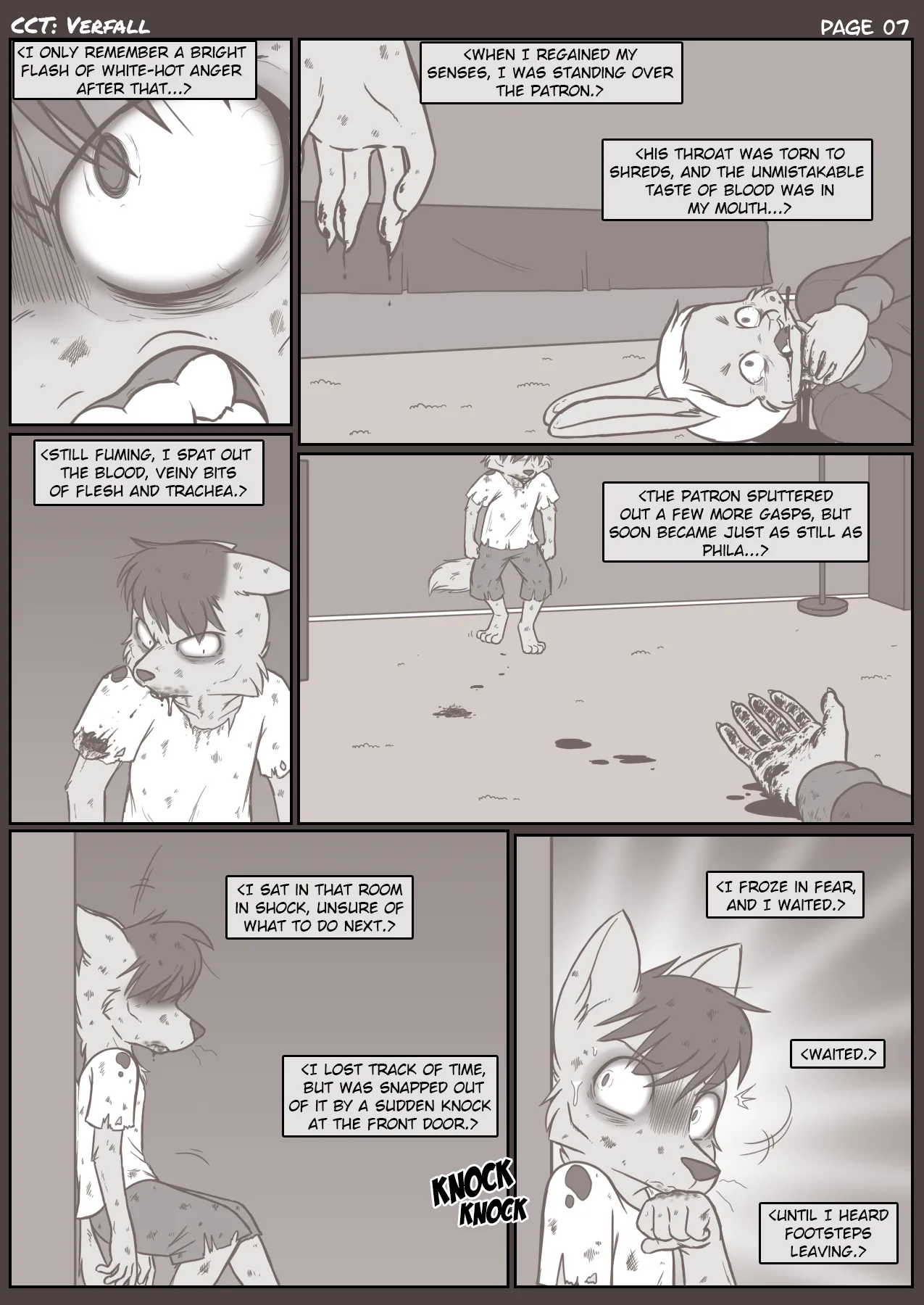 Cynosure City Tails - Chapter 3: Verfall page 8 full