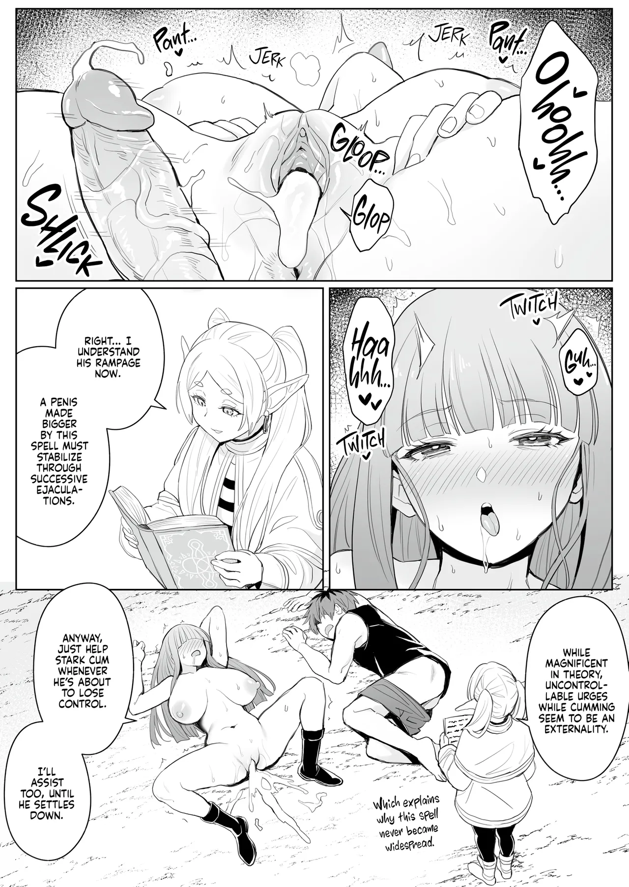Chinchin ga Ookiku Naru Mahou | A Spell That Makes Your Dick Bigger page 9 full