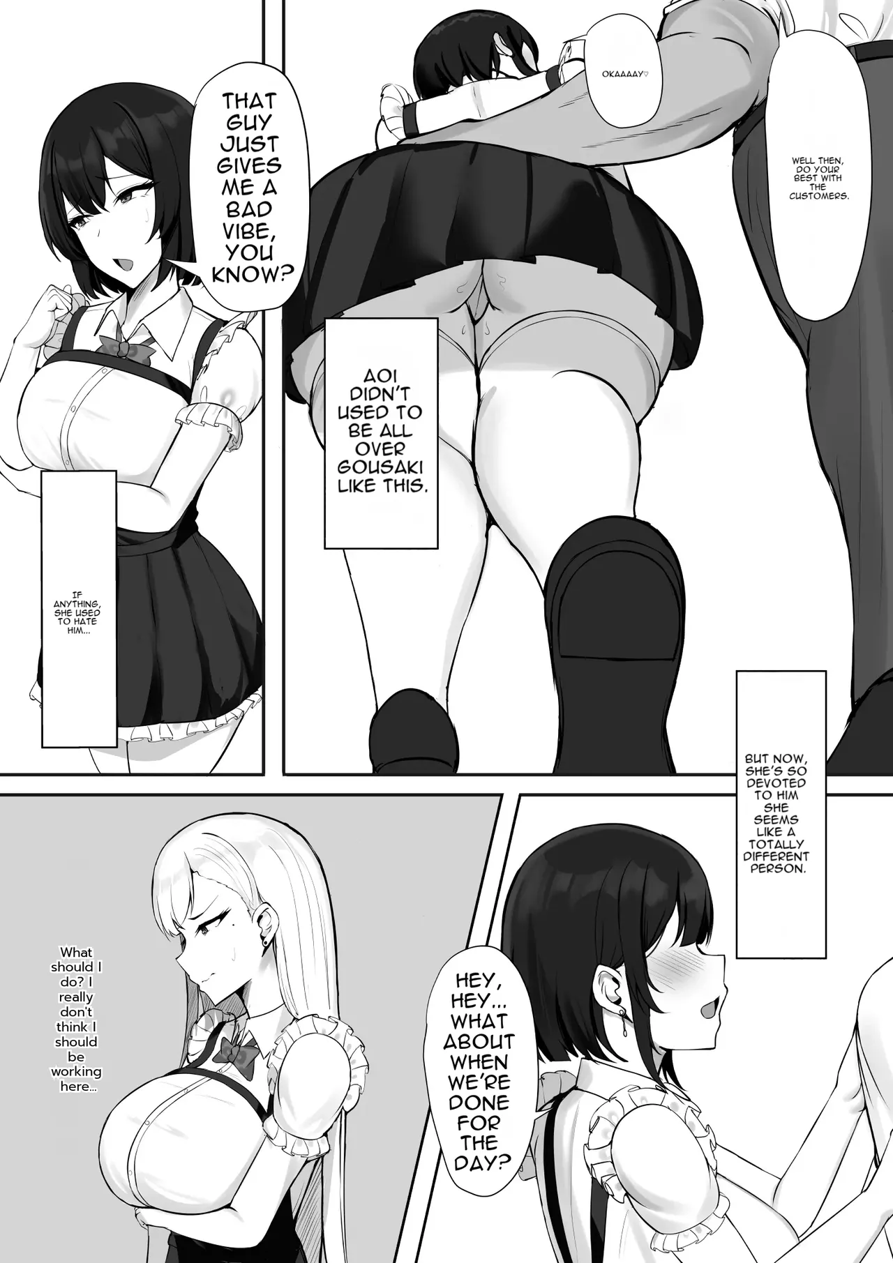 Gal na Kanojo wa Otaku yori mo Tsuyoi Osu ga Suki page 9 full