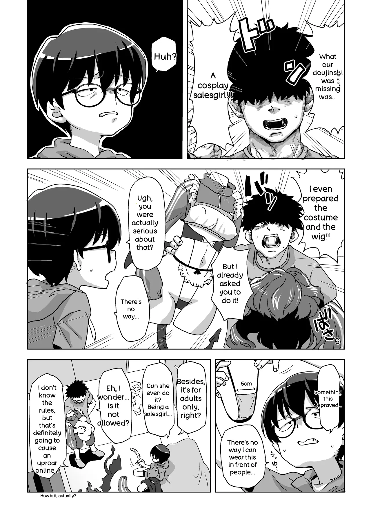 Jimi Meganeko ni Cosplay Sasete H na Satsuei Shitara Futsuu ni Okorareru Hanashi TerribleScans.com page 6 full