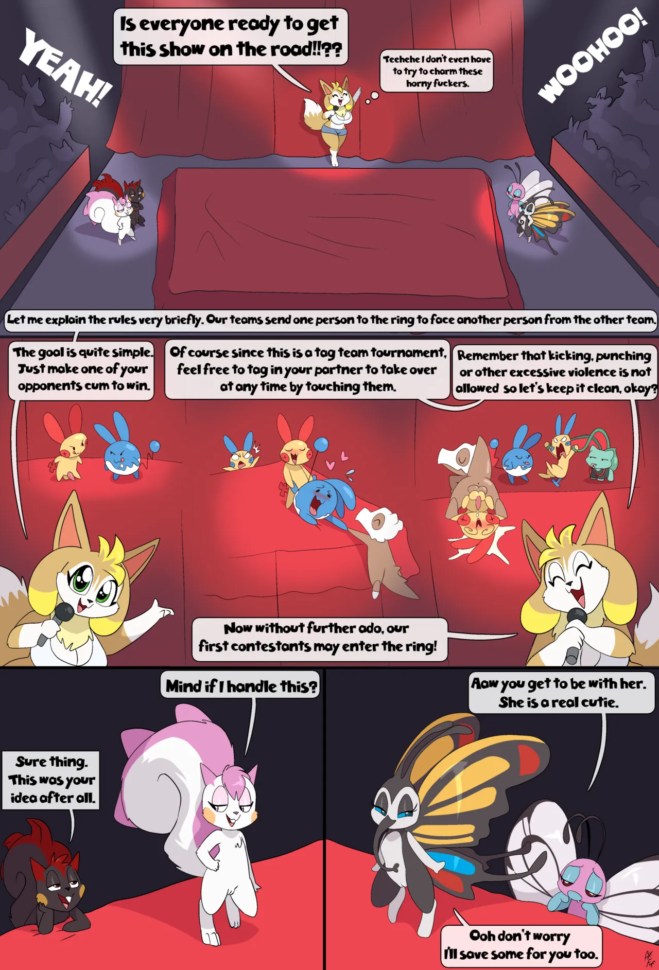 Butterfly Battle page 1 full