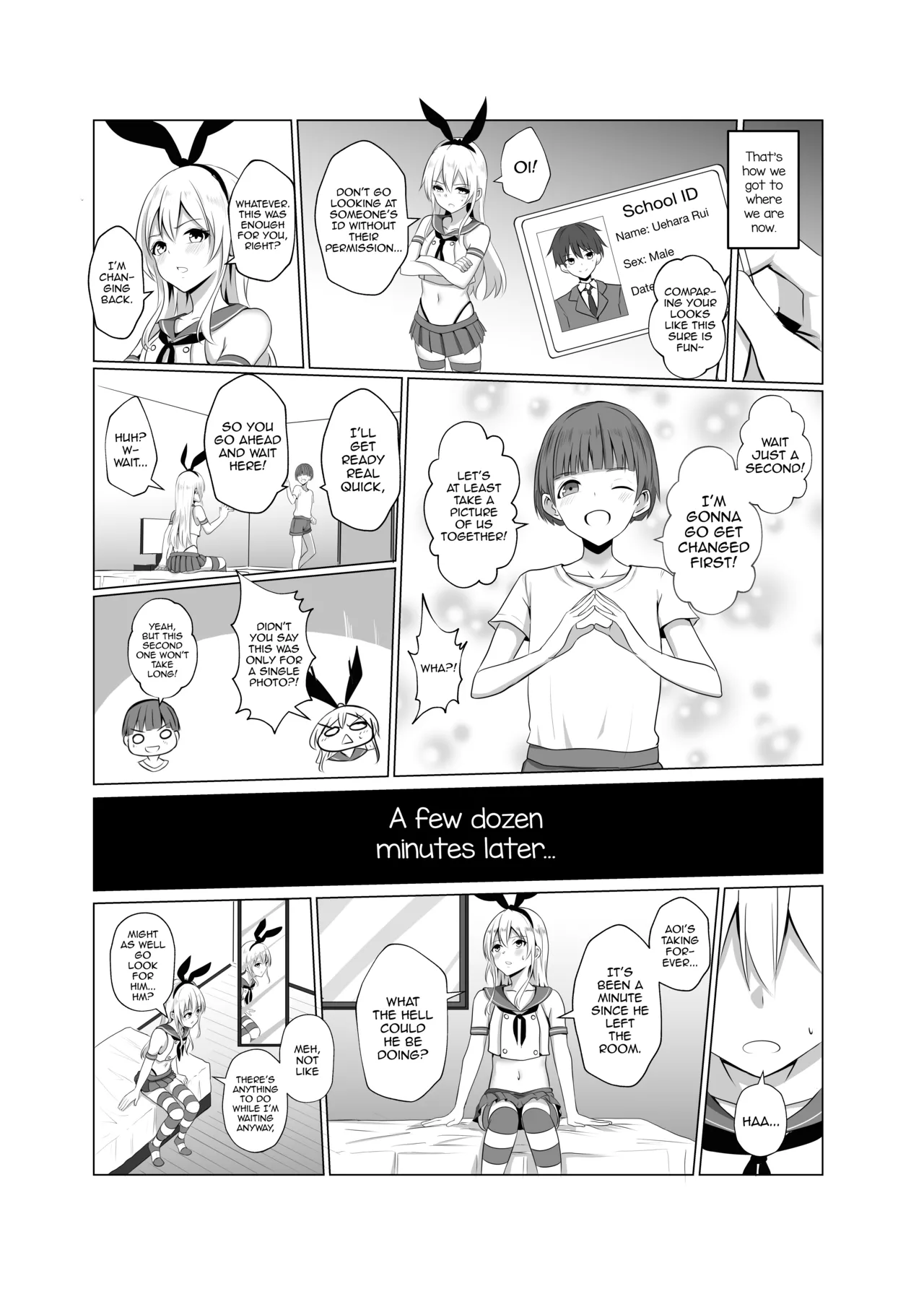 Shimakaze-kun ni Natte Ecchi Shichau Hon page 5 full