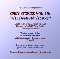 NGT Spicy Stories 19 - Well Deserved Vacation
