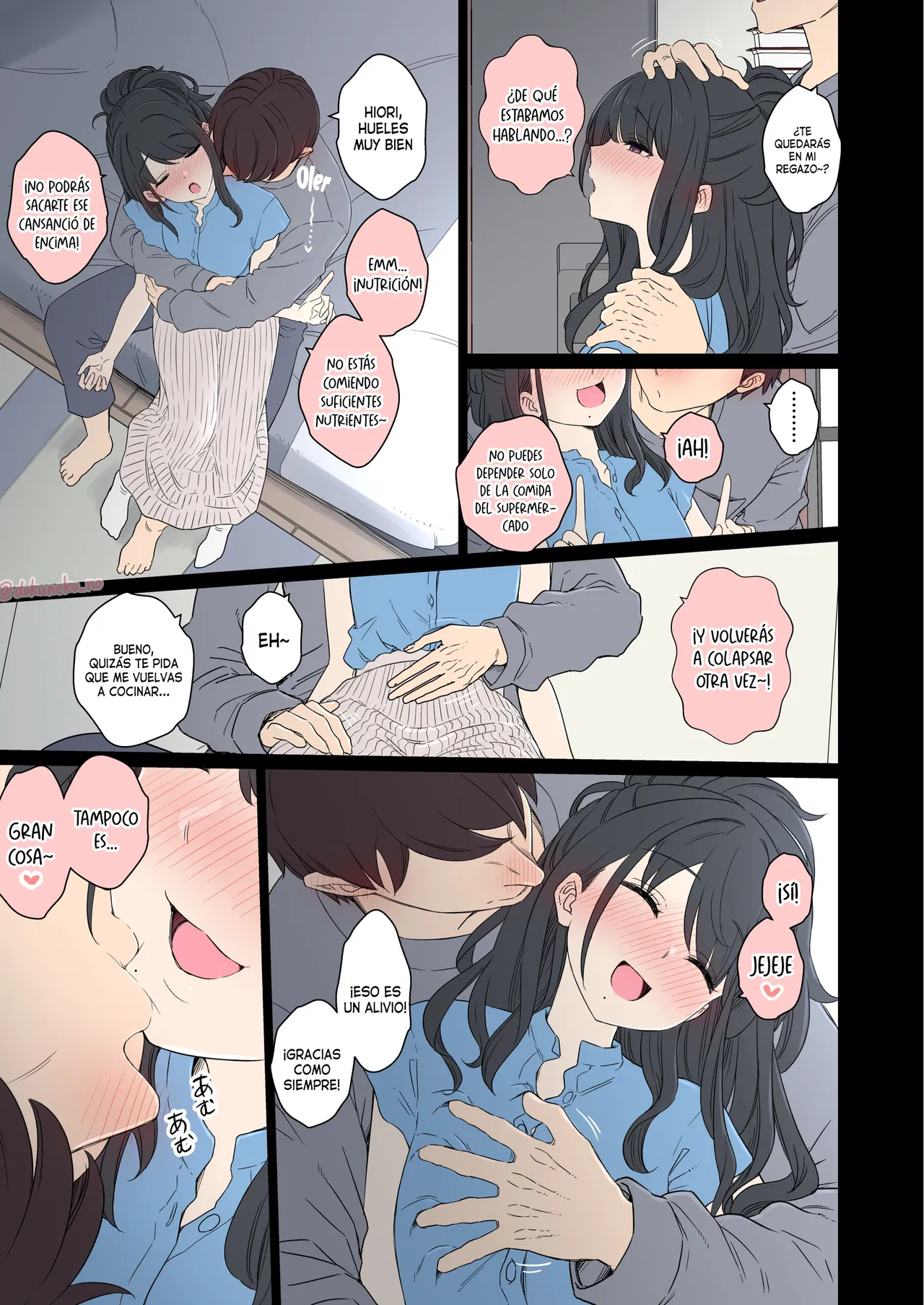 Kazano Hiori ni Warui Koto o Suru Hanashi  +  | Haciéndole cosas malas a Hiori Kazano page 8 full
