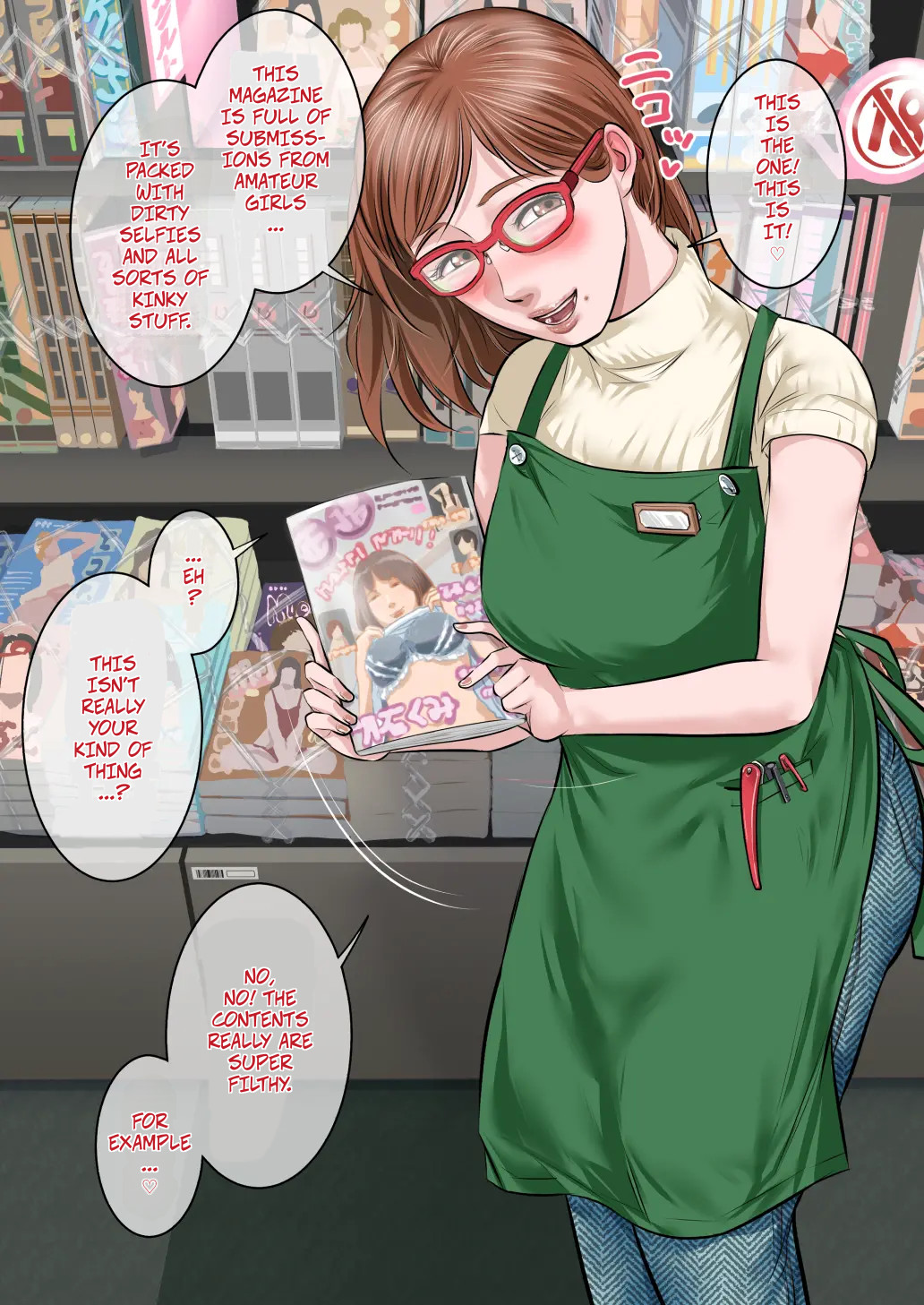 Scene 03 Invited By The Bookstore Clerk...♡ page 6 full