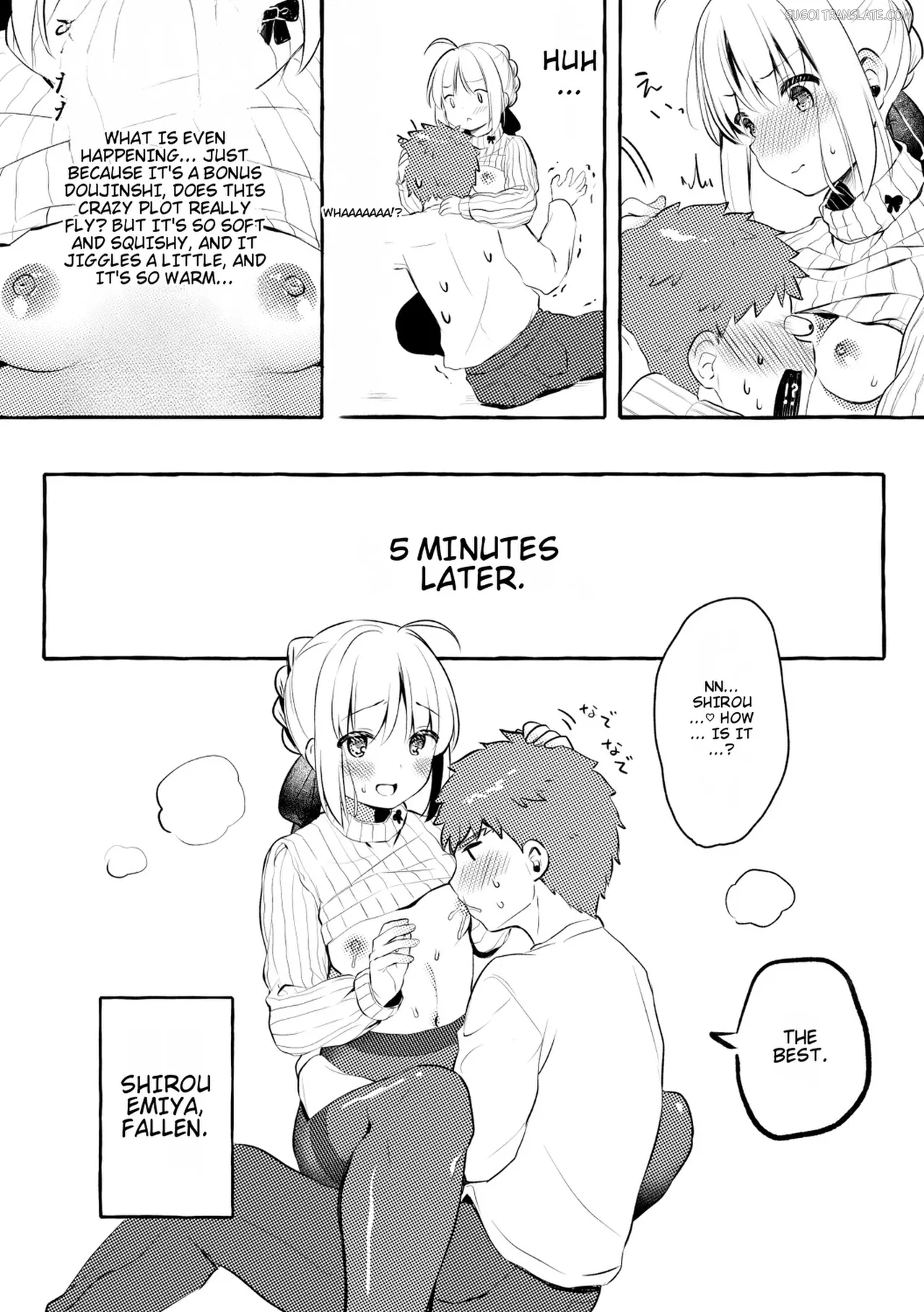 Saber-san no Oppai ni Amaetai. page 6 full