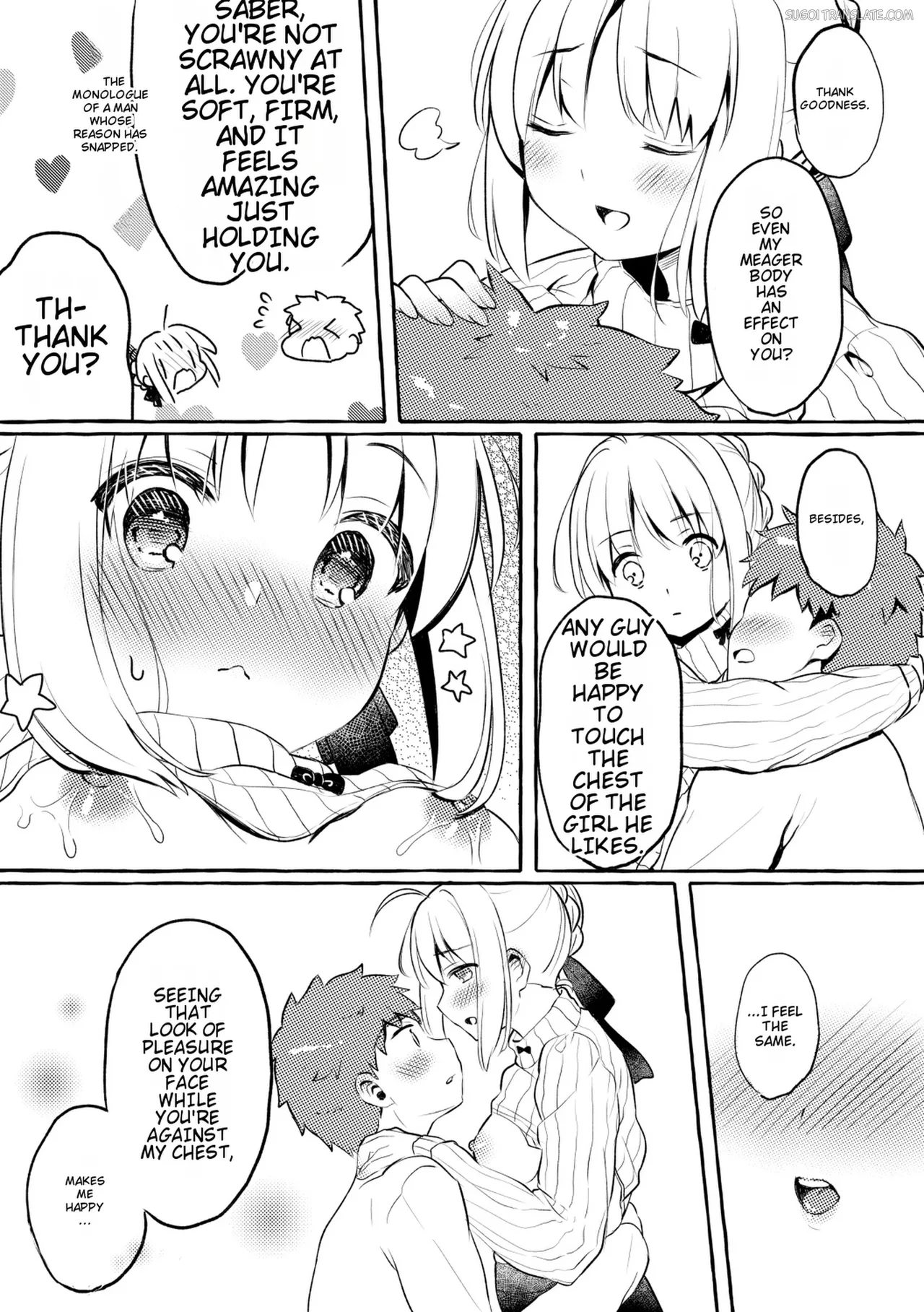 Saber-san no Oppai ni Amaetai. page 7 full