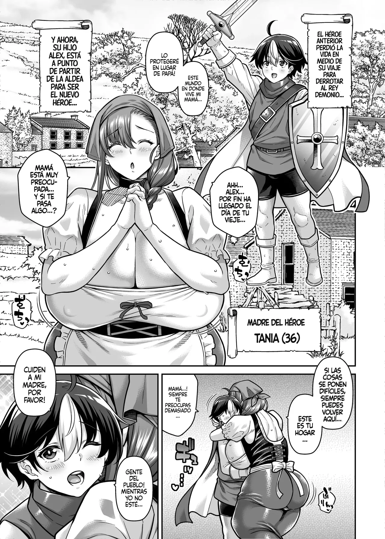 Yuusha no Mama wa Hamerarete Shimatta!｜¡La Madre del Héroe Terminó Siendo Follada! page 2 full