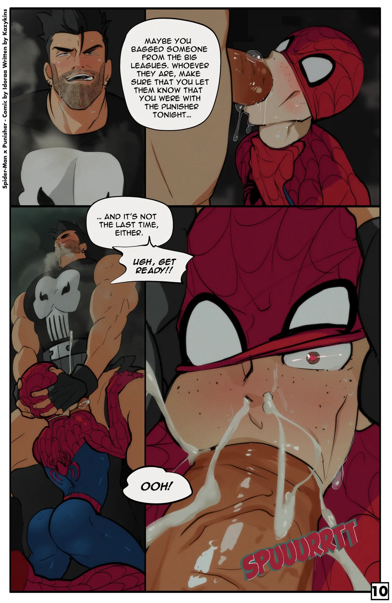 Spider Man Punisher page 10 full