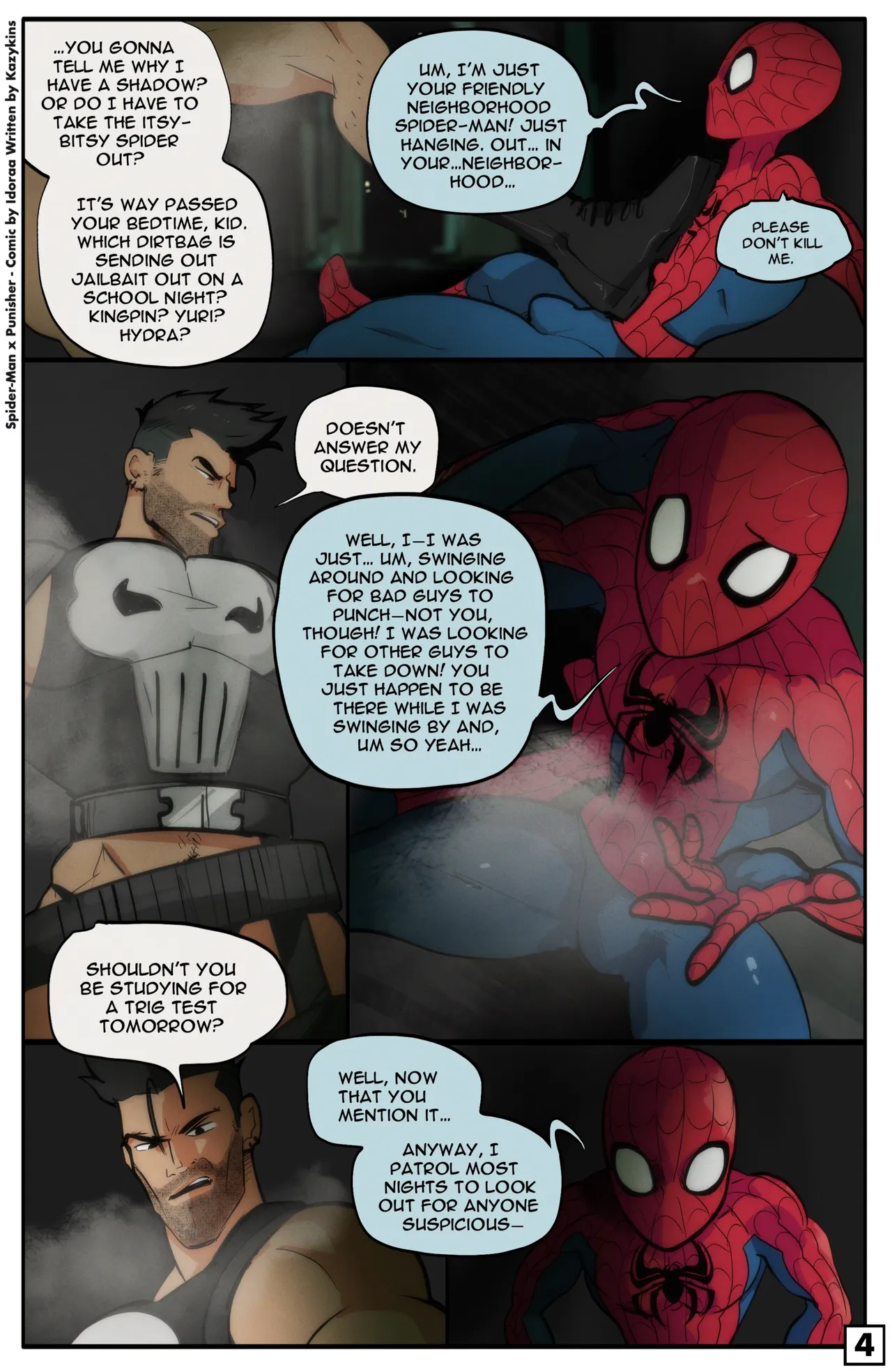 Spider Man Punisher page 4 full