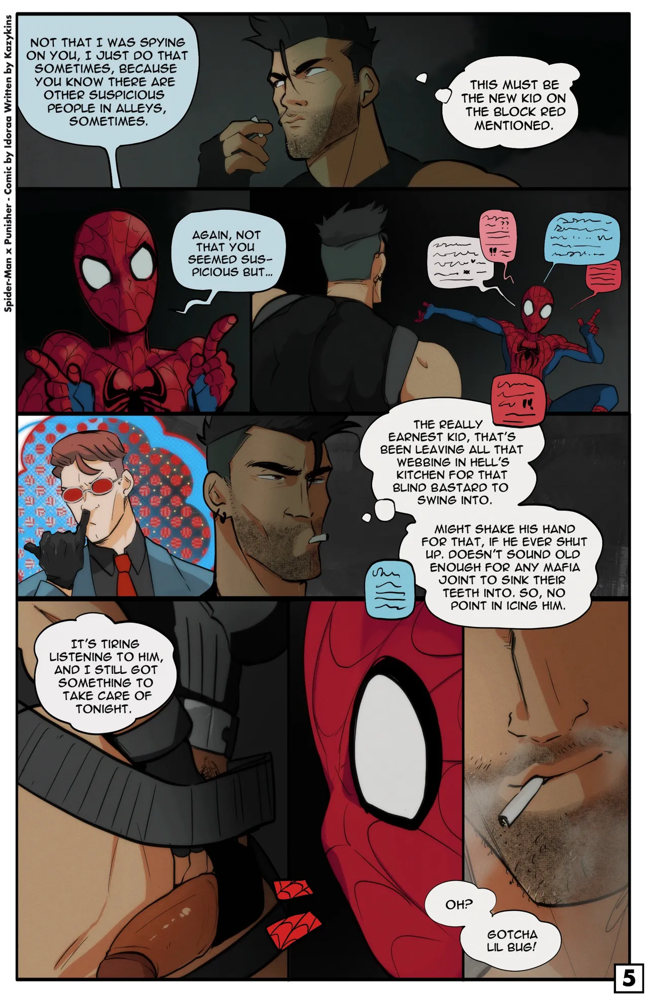Spider Man Punisher page 5 full