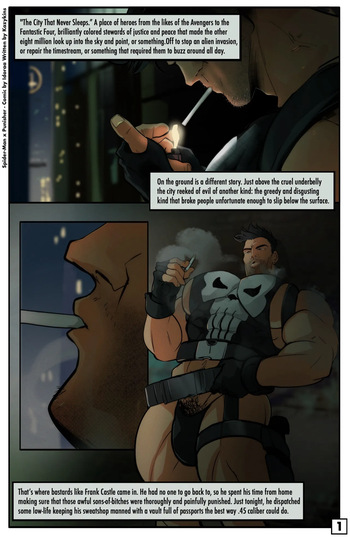 Spider Man Punisher cover