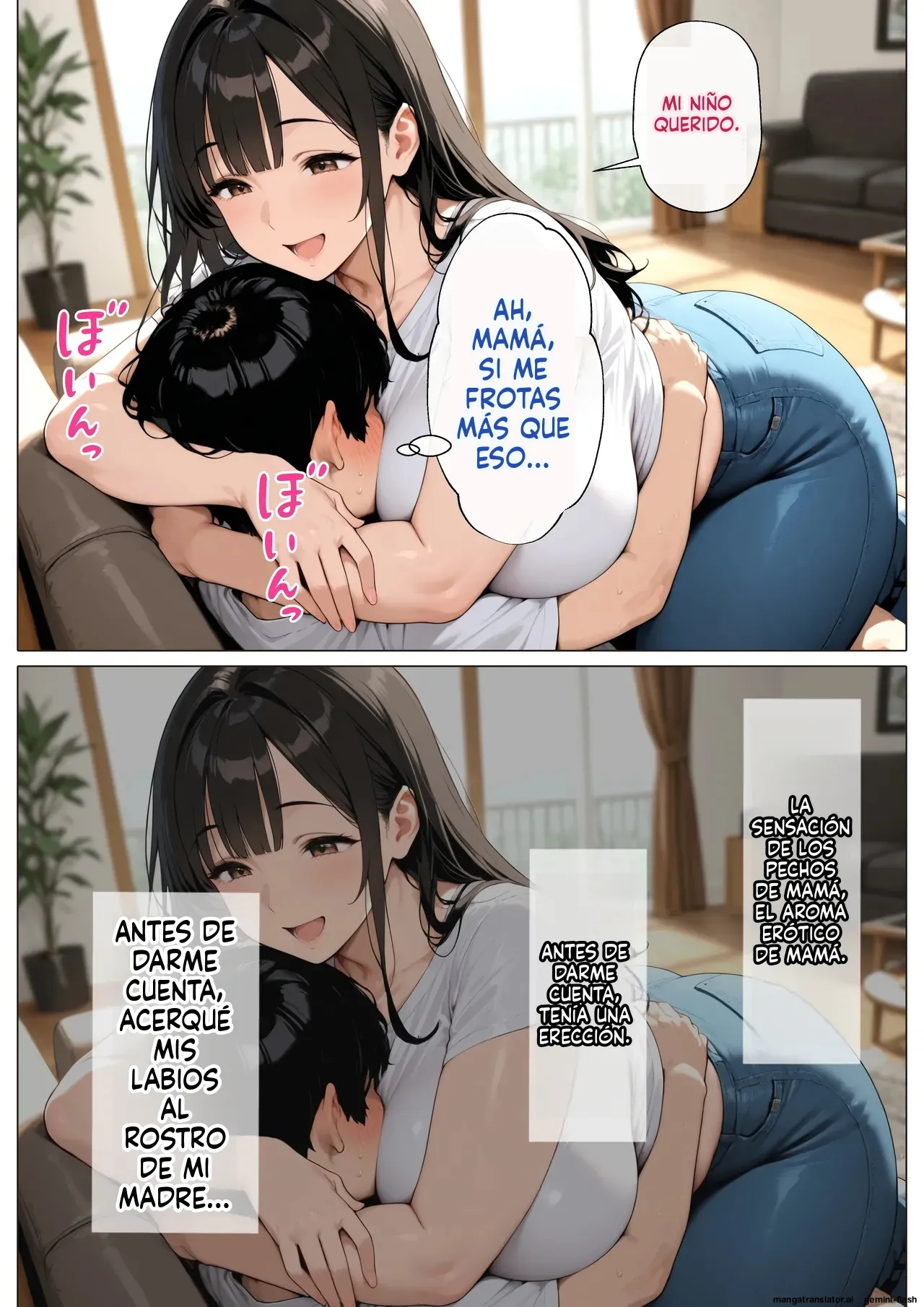 Miboujin no kaasan to jikkade icha love sex 1 page 8 full