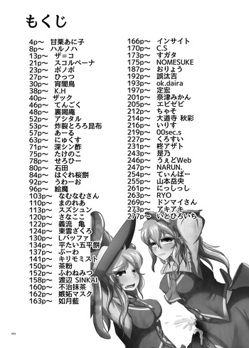 東方ふたなりクソ雑魚おちんぽ合同誌（上巻） cover