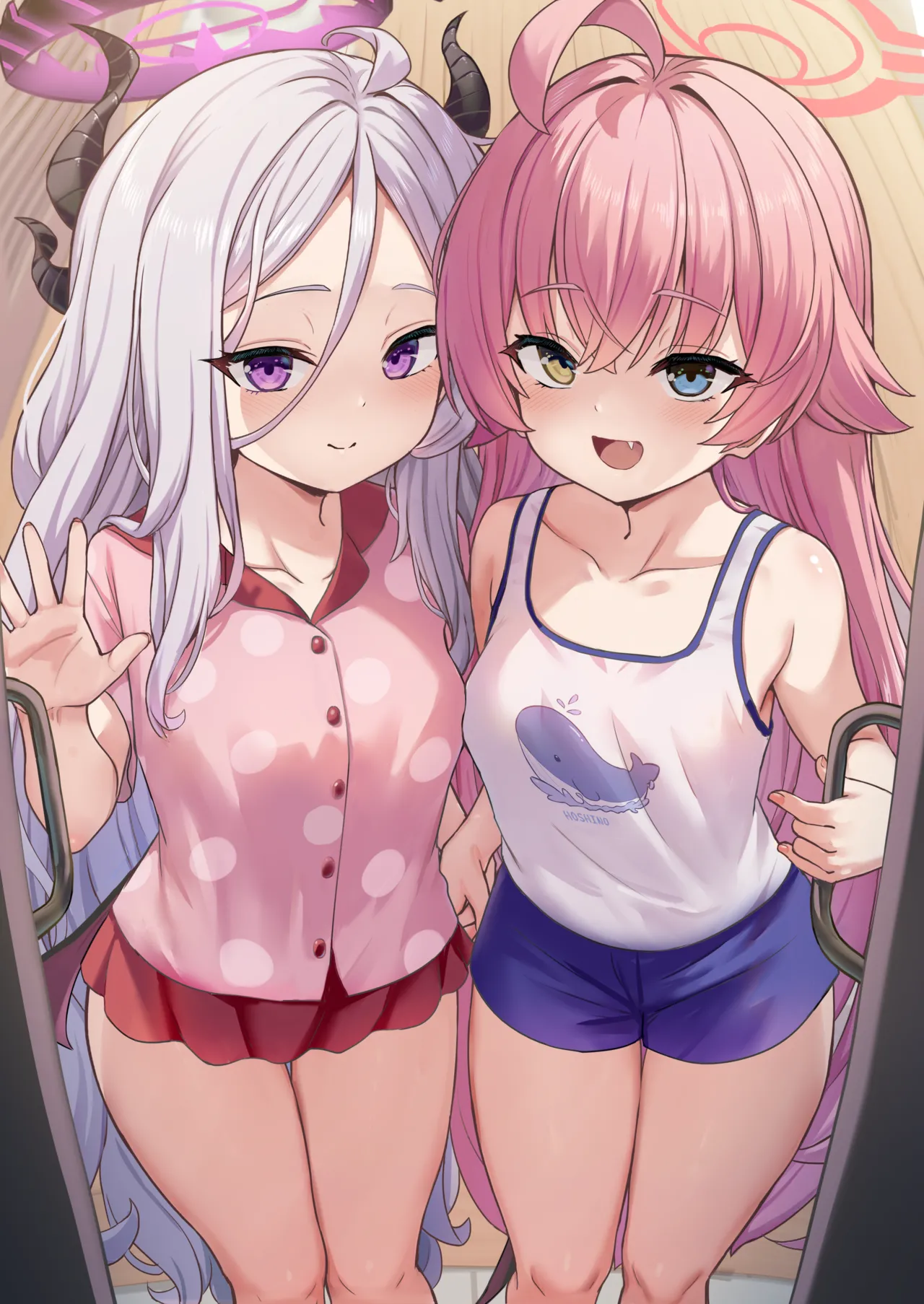 Hoshino &amp; Hina Let's Take a Bath Together! page 1 full