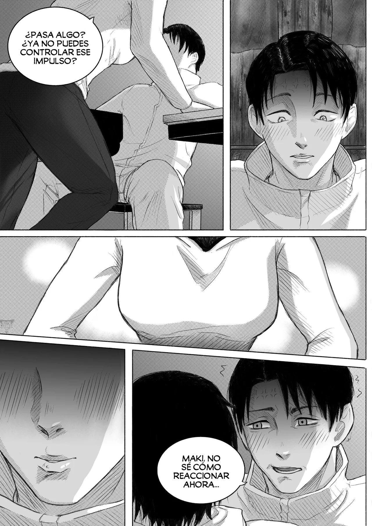 Maki Zenin - Шрамы, что повторяют тебя | Las cicatrices que te reflejan / Scars that mirror you page 7 full