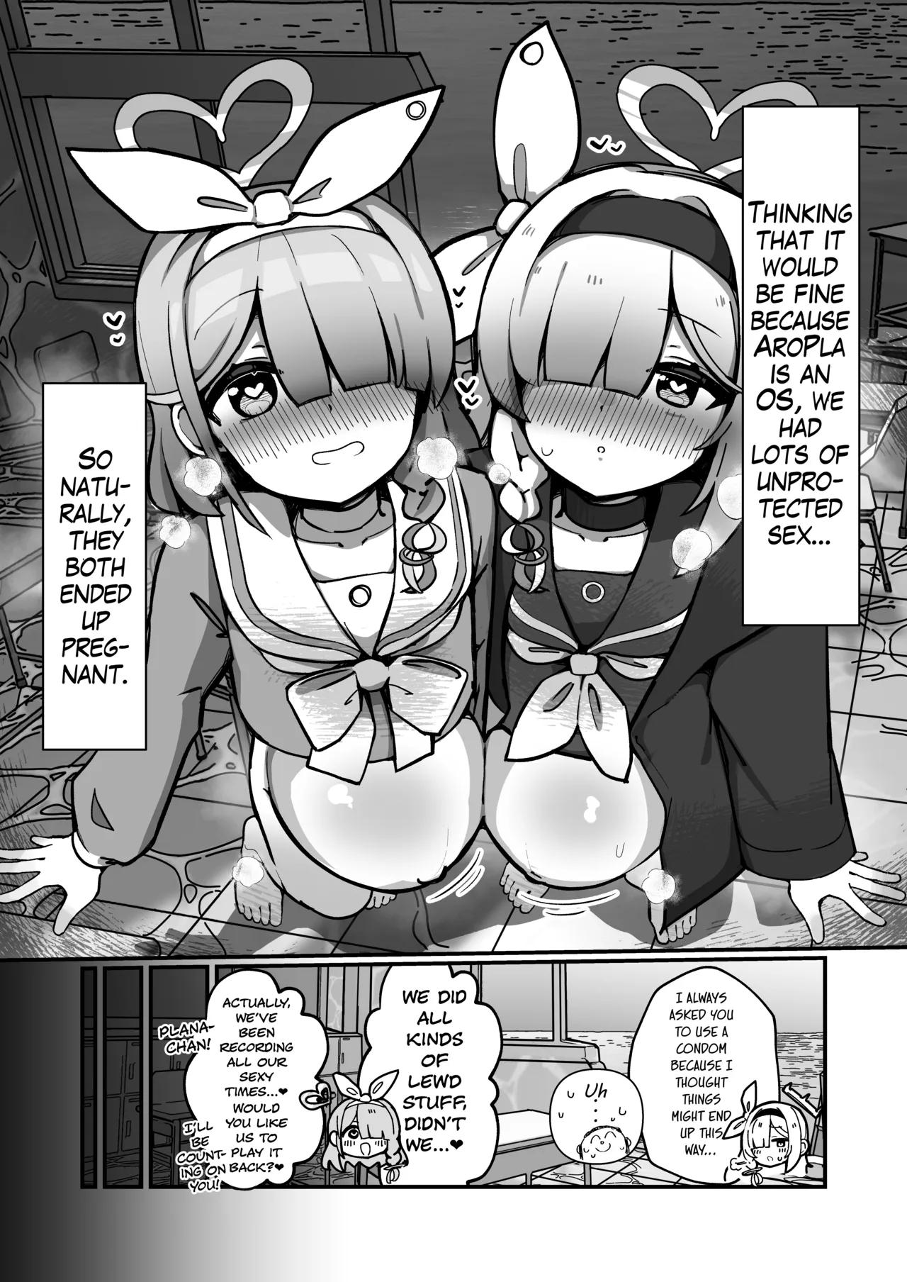 AroPla Matomete Haramaseru Hon | A Book About Impregnating AroPla Together page 3 full