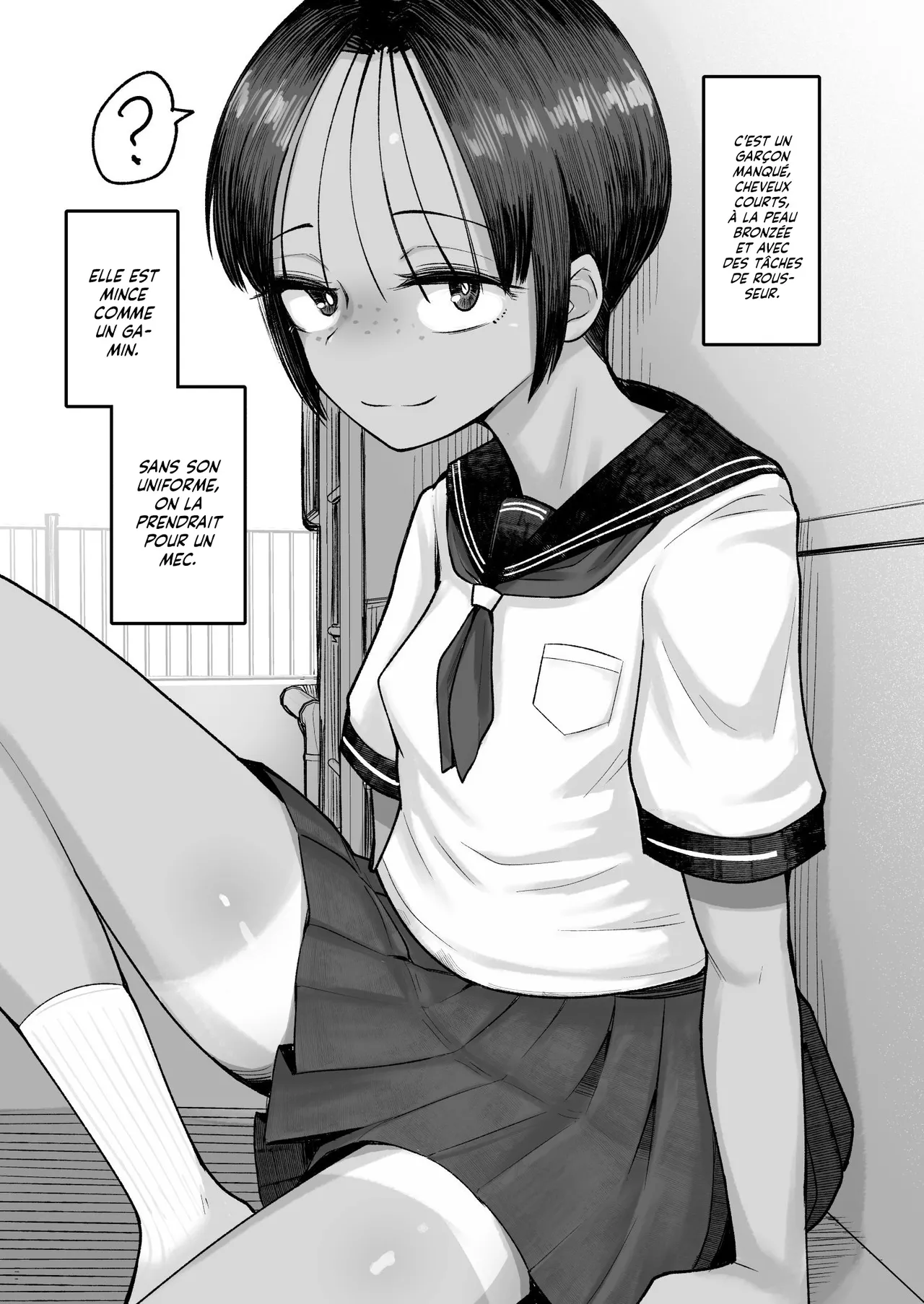 Mou, Koitsu de Ikka. Seiyoku Tsuyotsuyo Boyish Kouhai Nanka Zenzen Suki ja Nai | Bon, je vais me contenter de ce Garçon Manqué à la Libido débordante page 10 full
