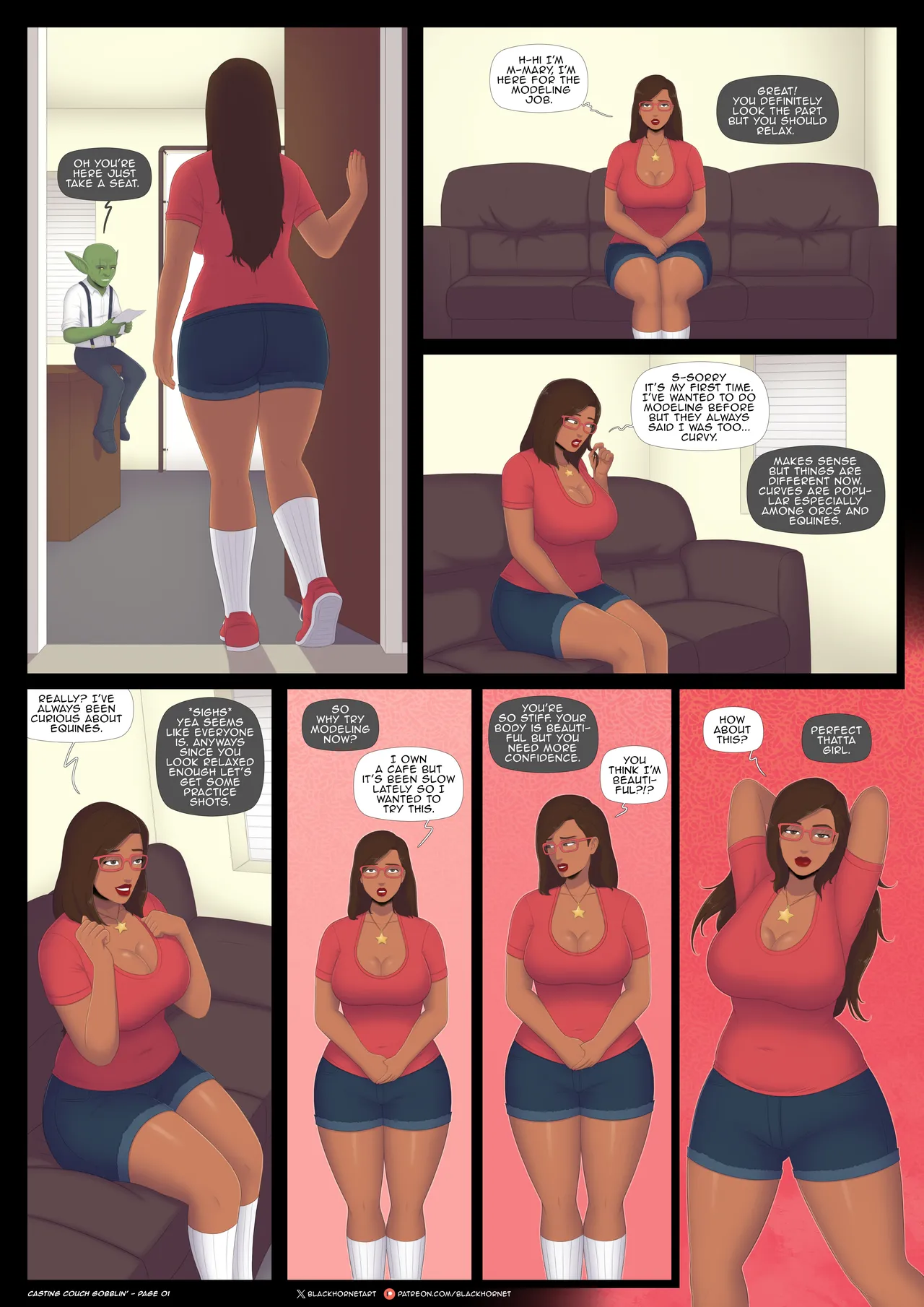 Casting Couch Gobblin' page 2 full
