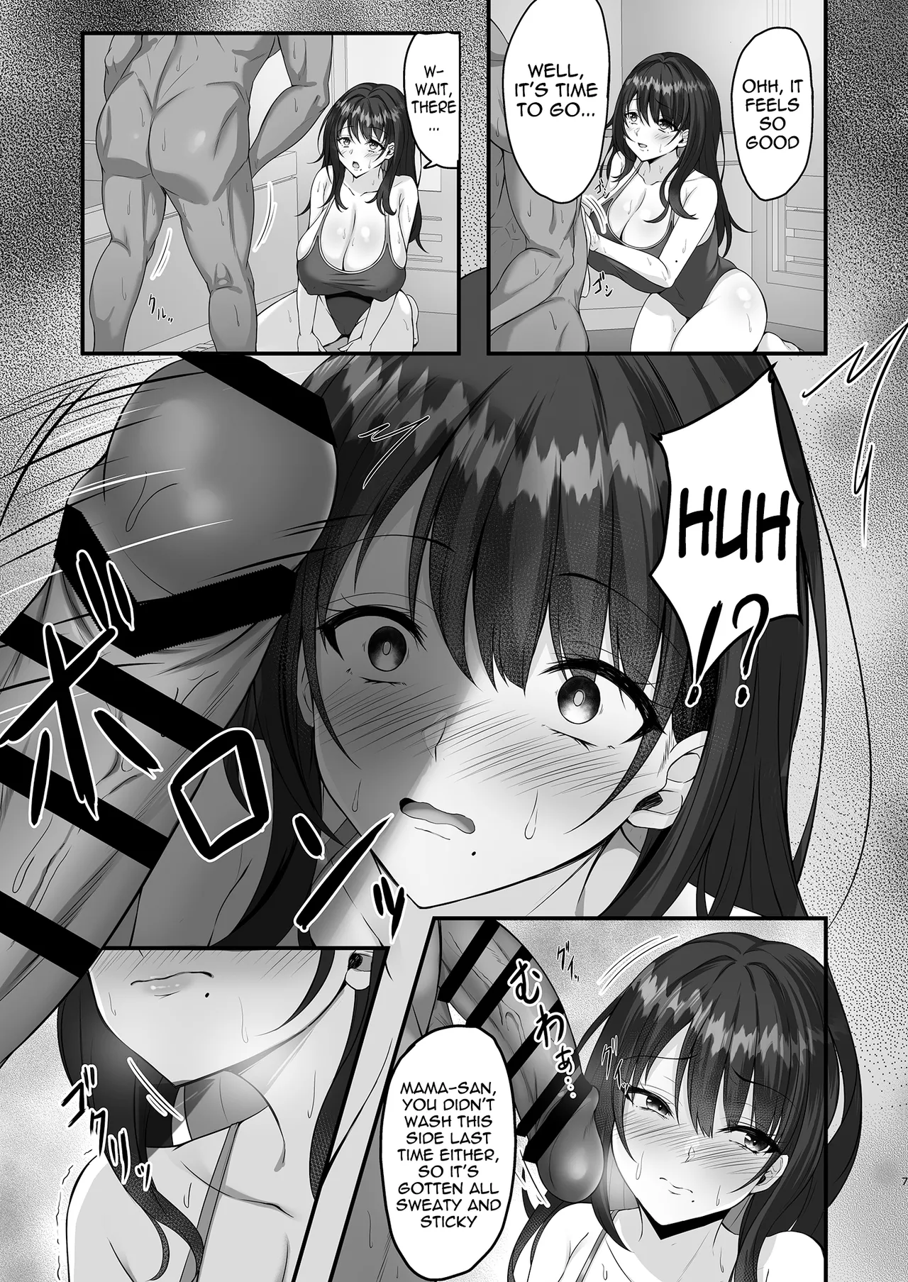 Homestay Saki no Mama-san ga Boku no Dekamara de Ikimakutta Hanashi | The story of how the mom at my homestay came over and over on my huge cock page 7 full
