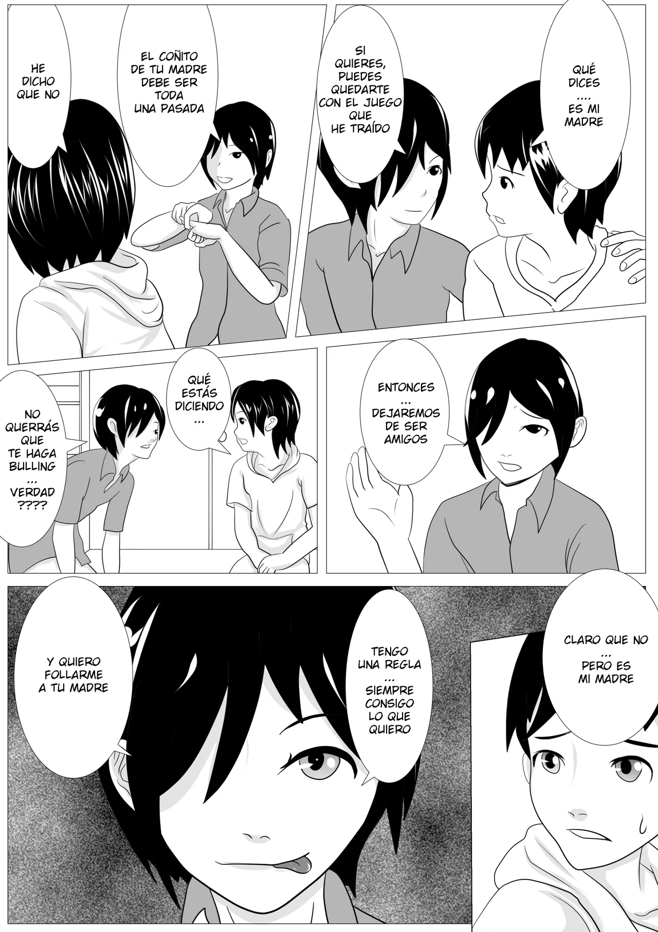 Kemushi No Bansan Kai - Omae no Kaa-chan Kirei da na  ESP page 7 full