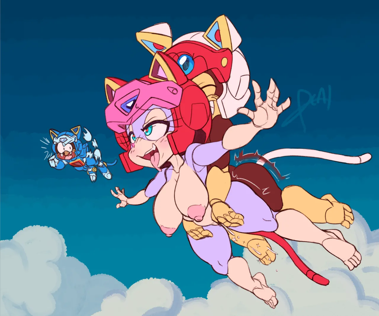 ARTIST pizzacat page 3 full