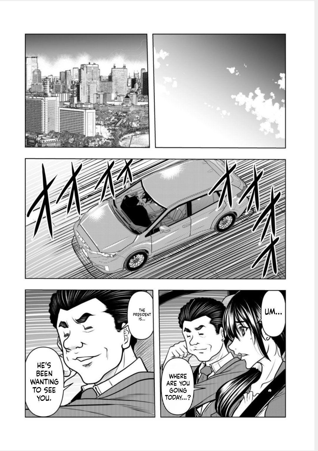 Contract wife - The days of being embraced by her husband's boss began for her husband - 8 page 8 full
