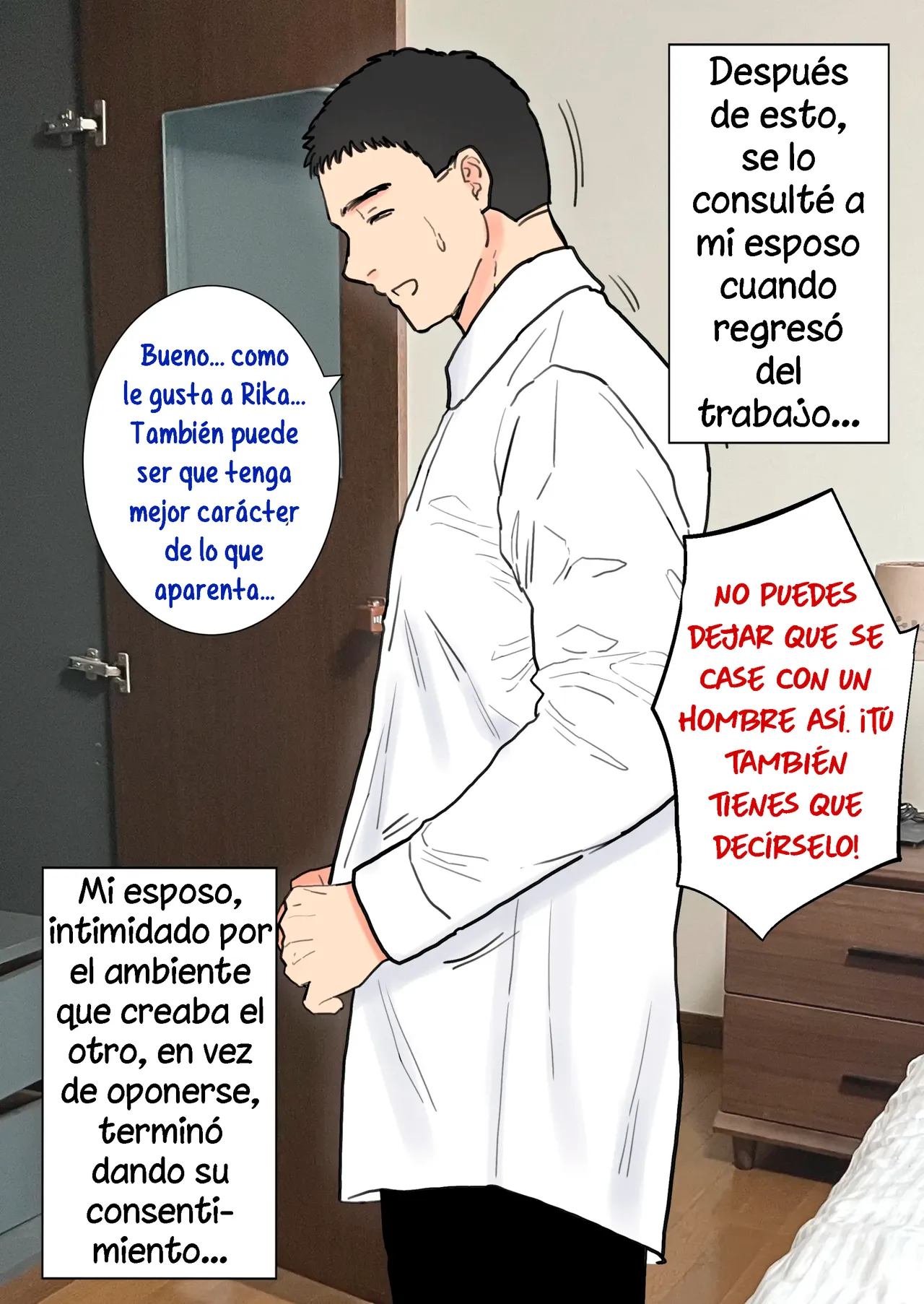 Musume no Danna no Deka Chinpo ｜La Enorme Polla de Mi Yerno page 7 full