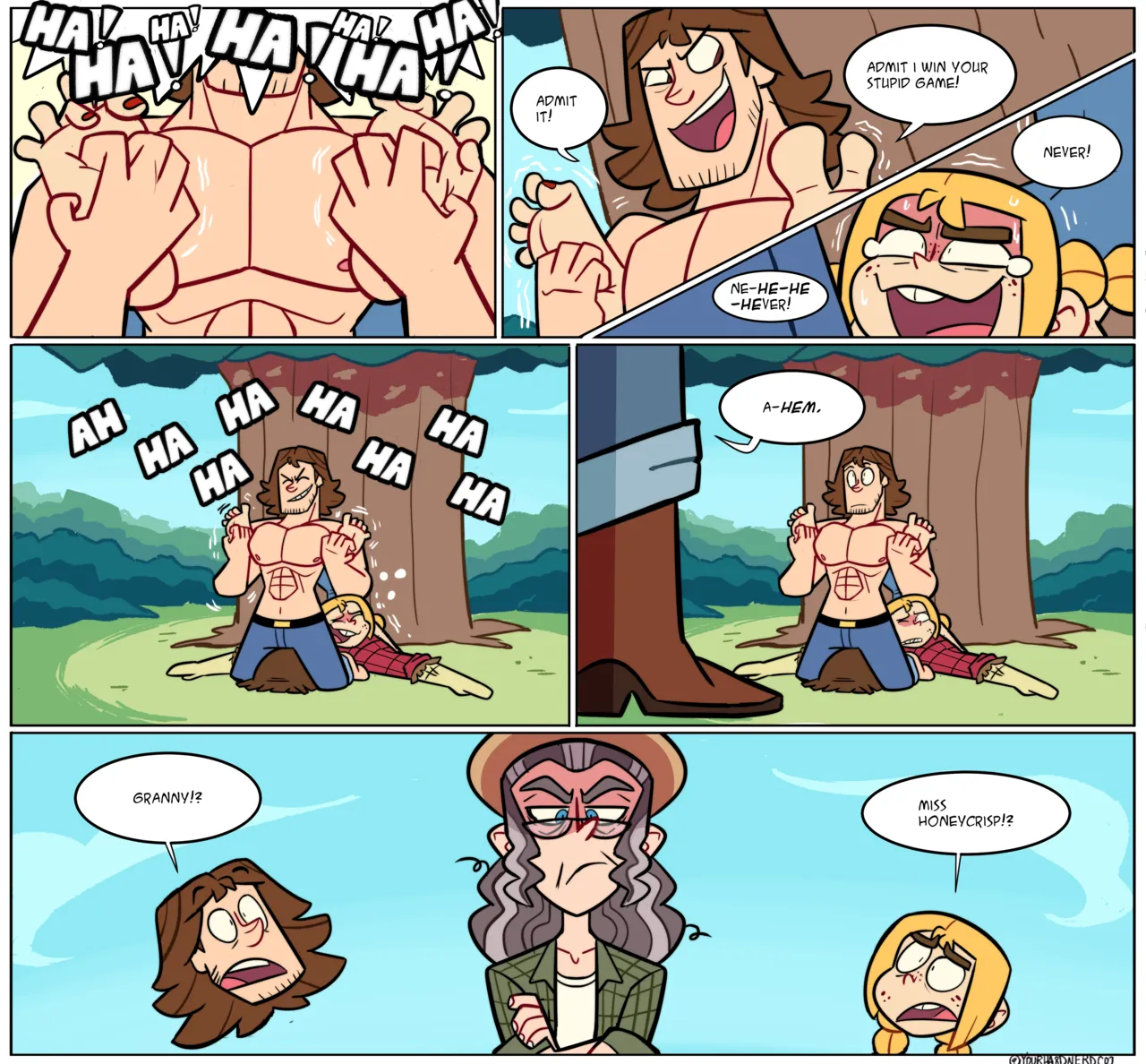 Hillbilly Hijinks page 8 full
