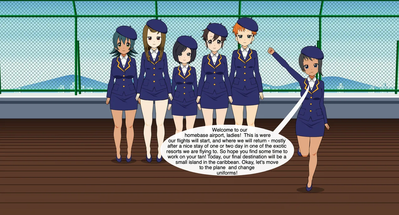 All Bald Airways - 02 - A flight to the caribbean page 1 full