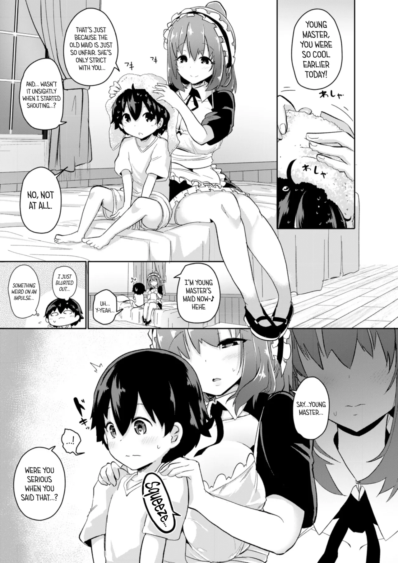 Himitsu no Senzoku Keiyaku | Secret Exclusive Contract page 3 full